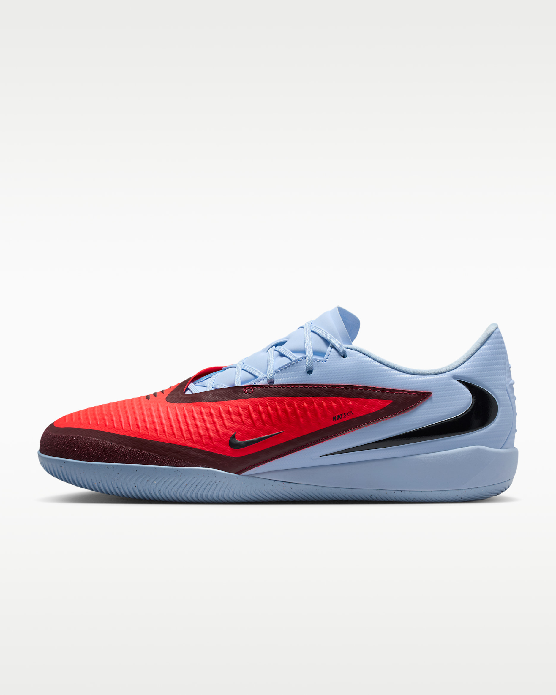 Nike Phantom 6 低筒 Academy 體育館/路面足球鞋 - Royal Tint/Bright Crimson