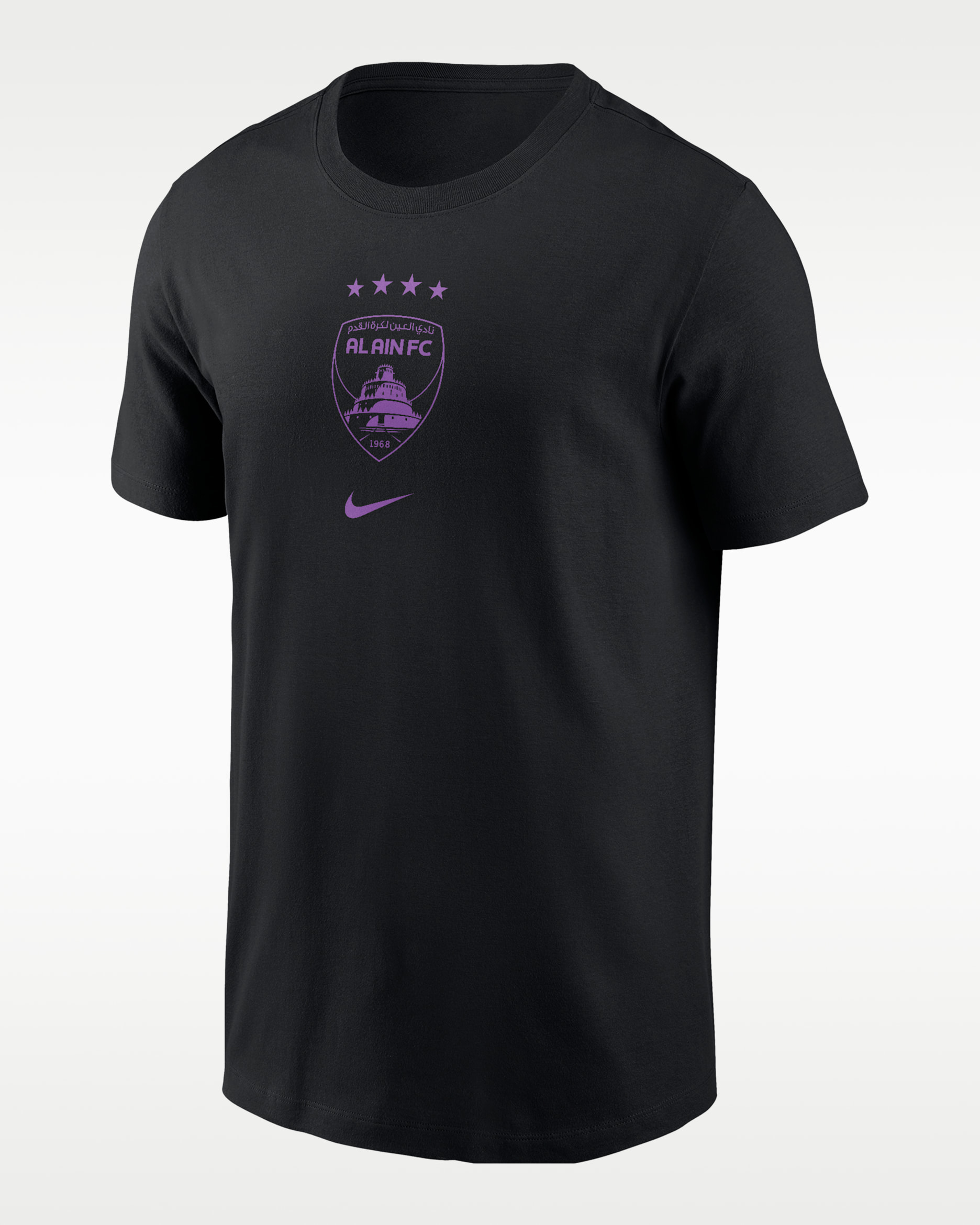 Playera de fútbol Nike para hombre Al Ain FC Core - Negro