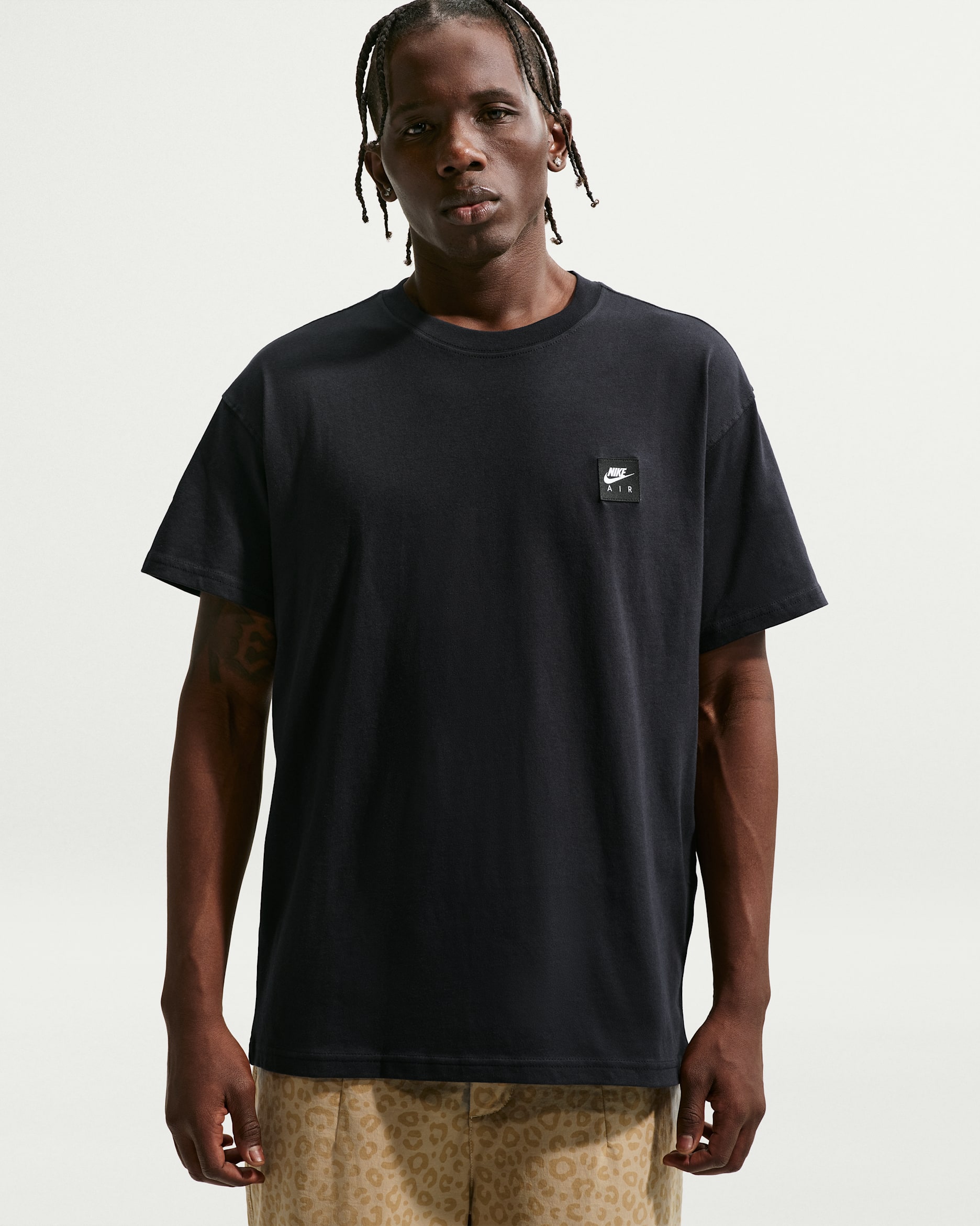 Playera Nike Air - Negro/Gris oscuro