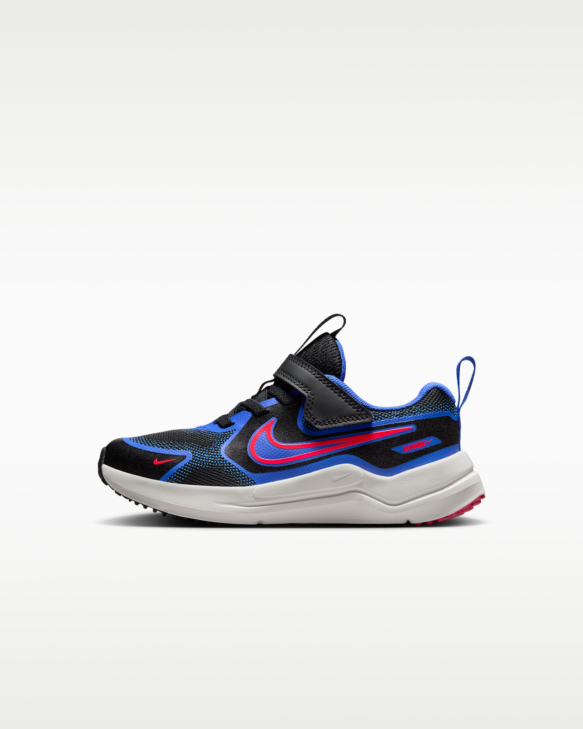 รองเท้าเด็กเล็ก Nike Cosmic Runner - ดำ/Hyper Royal/Summit White/Bright Crimson