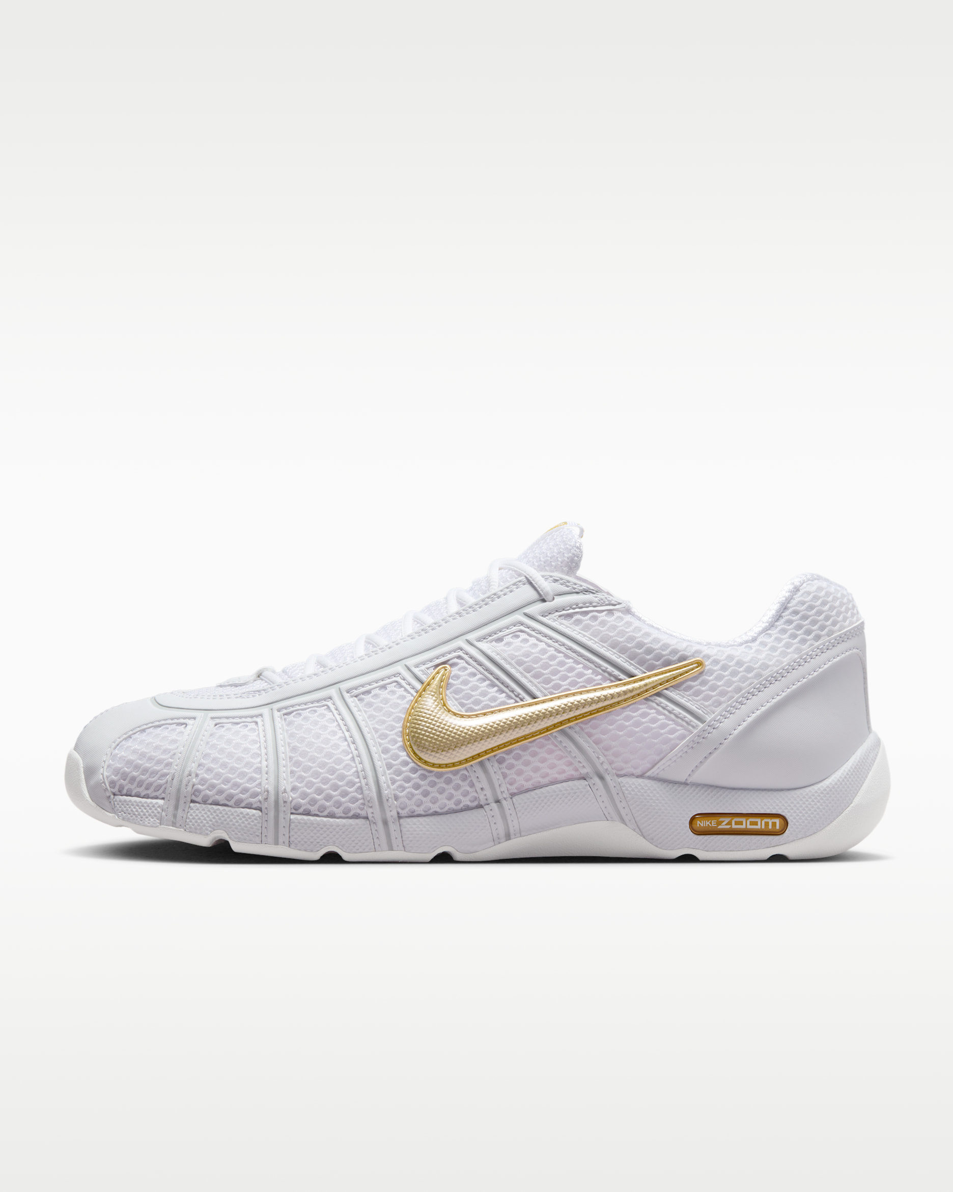 Ανδρικά παπούτσια προπόνησης Nike Air Zoom Fencer - Λευκό/Pure Platinum/Metallic Gold