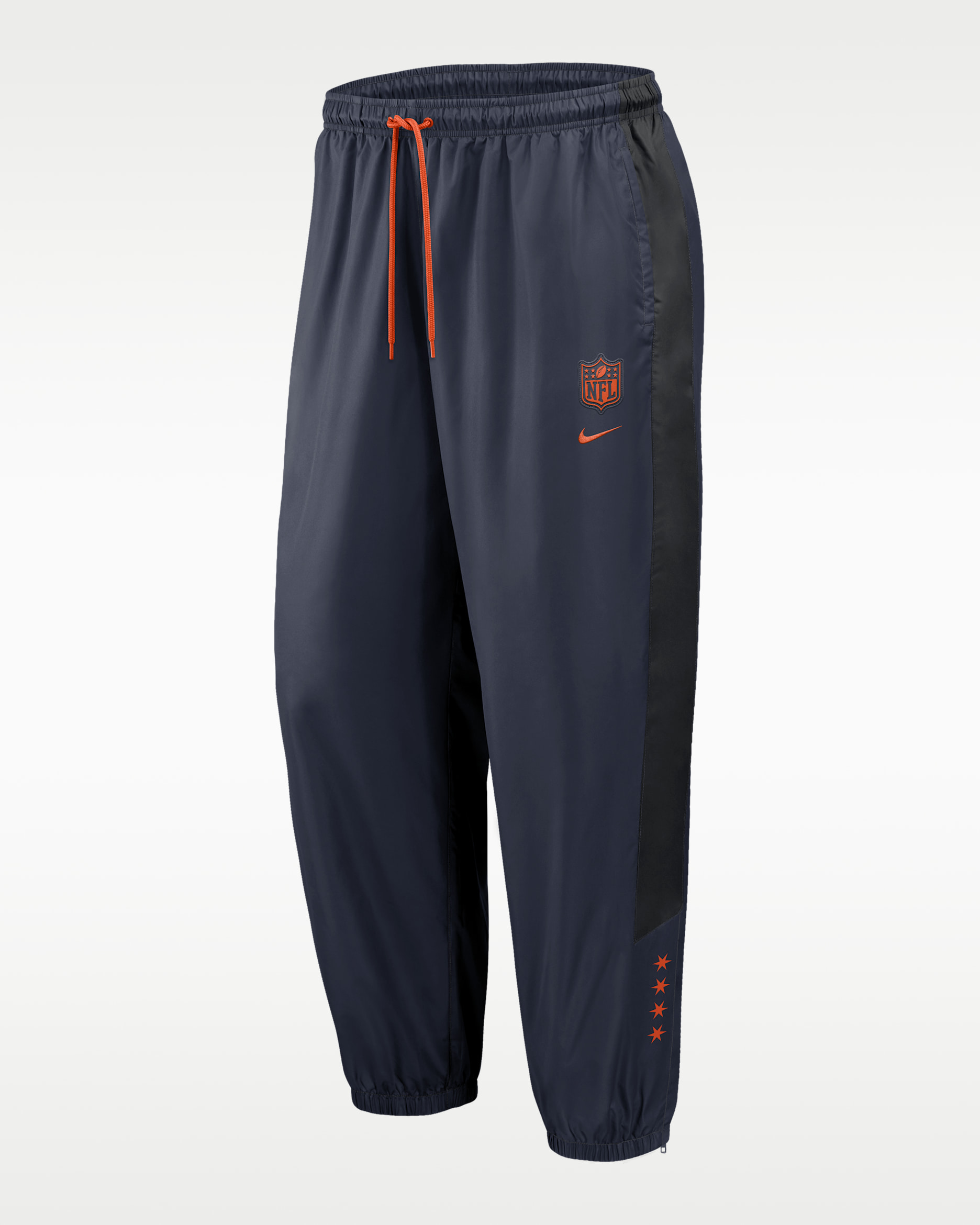 Chicago Bears Rivalries Collection Windrunner Men's Nike NFL Pants - Marine