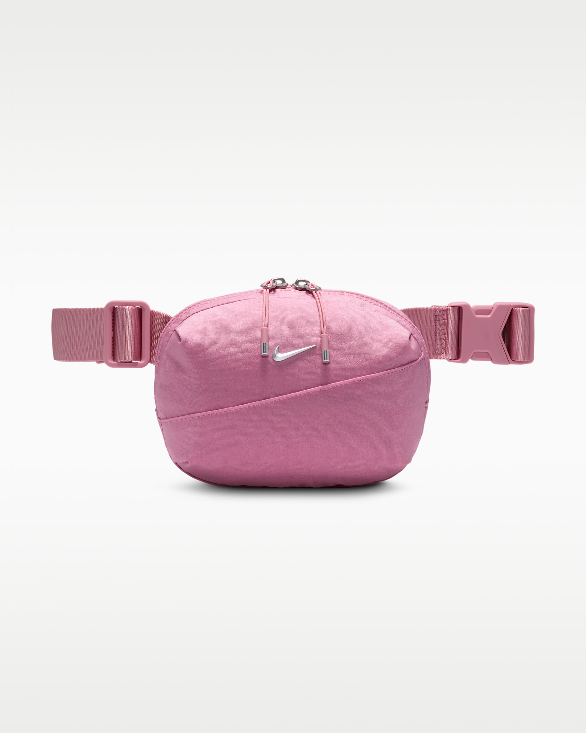 Bolsa bandolera (2 L) Nike Aura - Rosa elemental/Rosa elemental/Plata mate