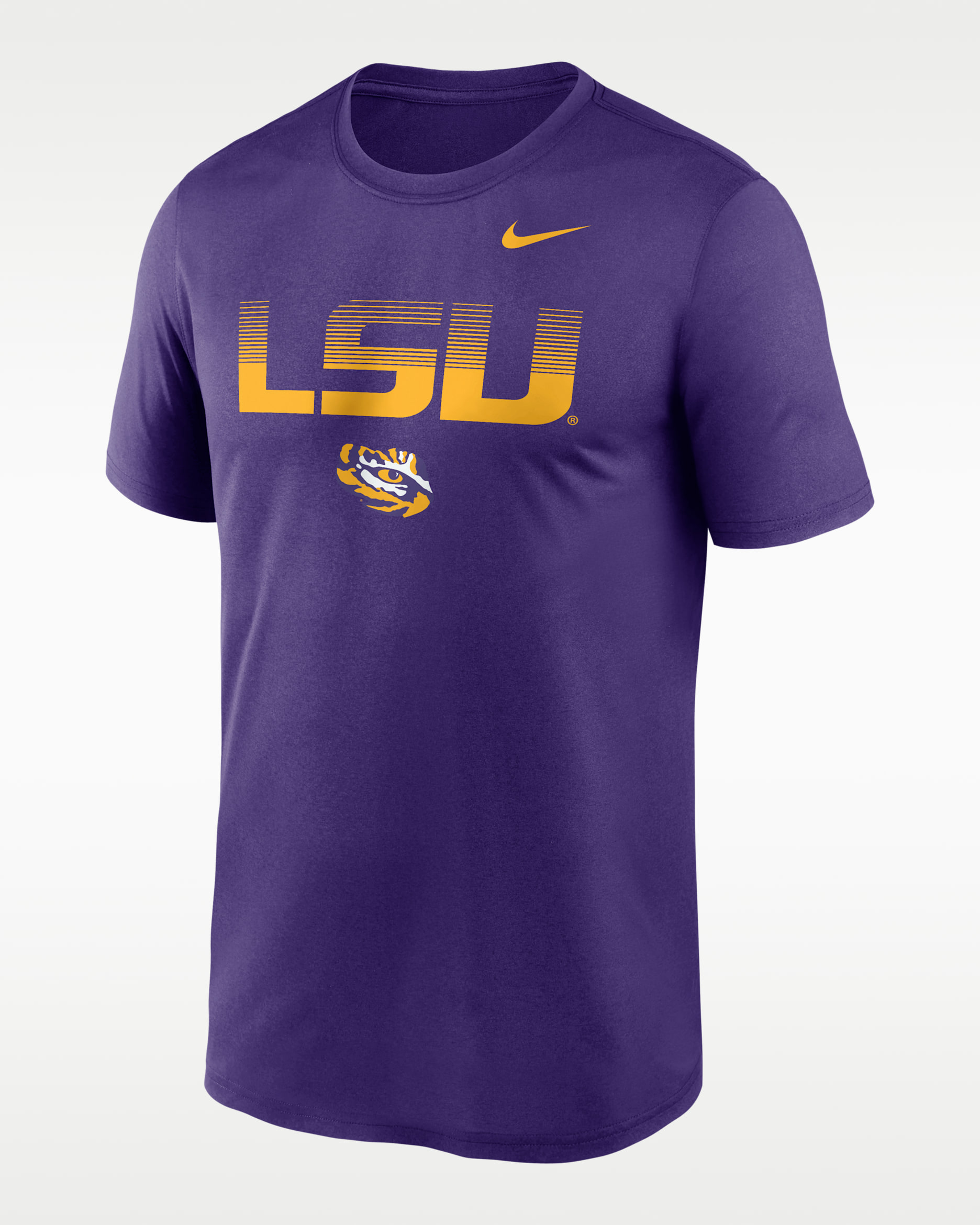 LSU Primetime Kinetic Mantra Legend Men's Nike Dri-FIT College T-Shirt - Purple