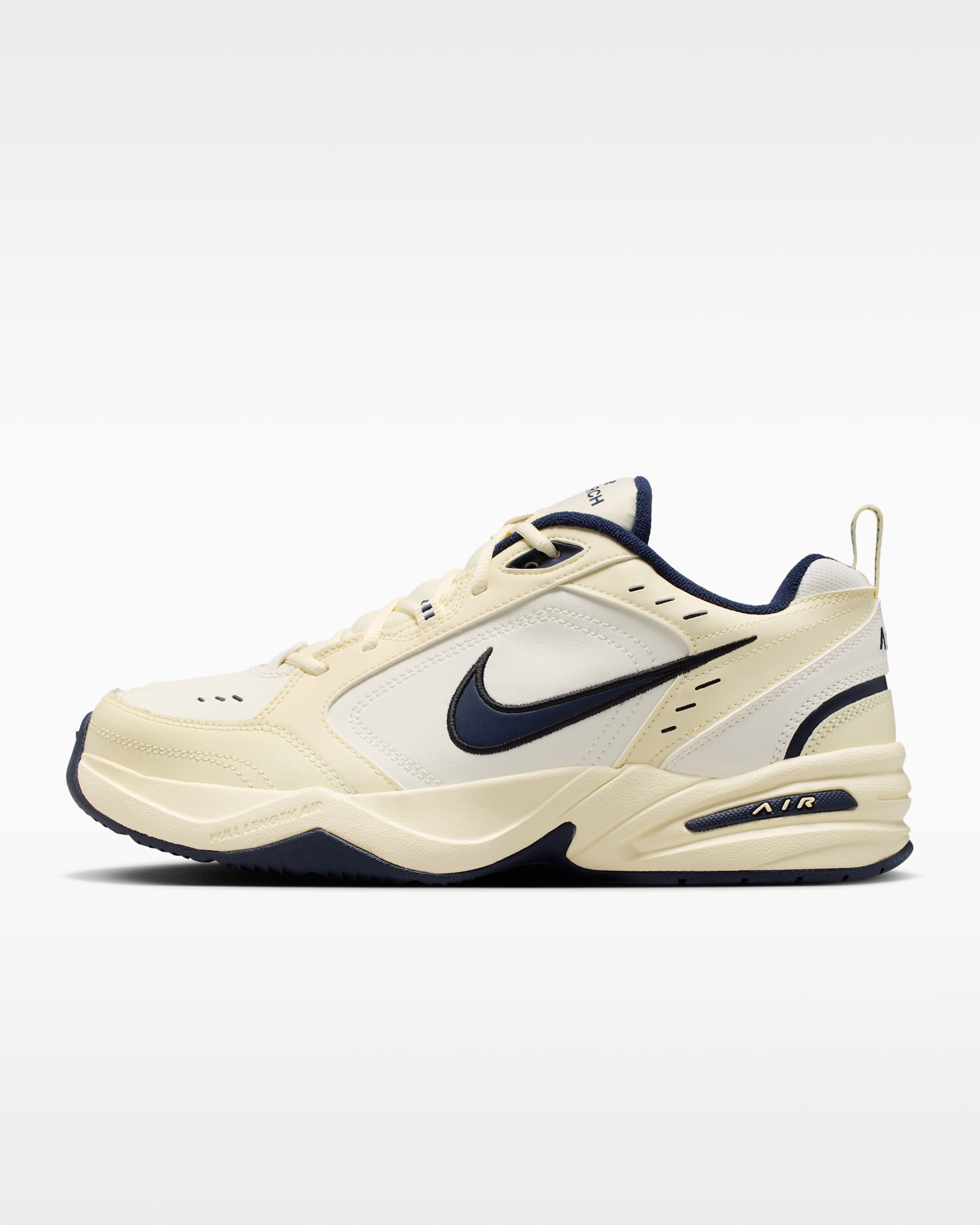 Nike Air Monarch IV Men's Workout Shoes - Coconut Milk/Sail/Black/Obsidian