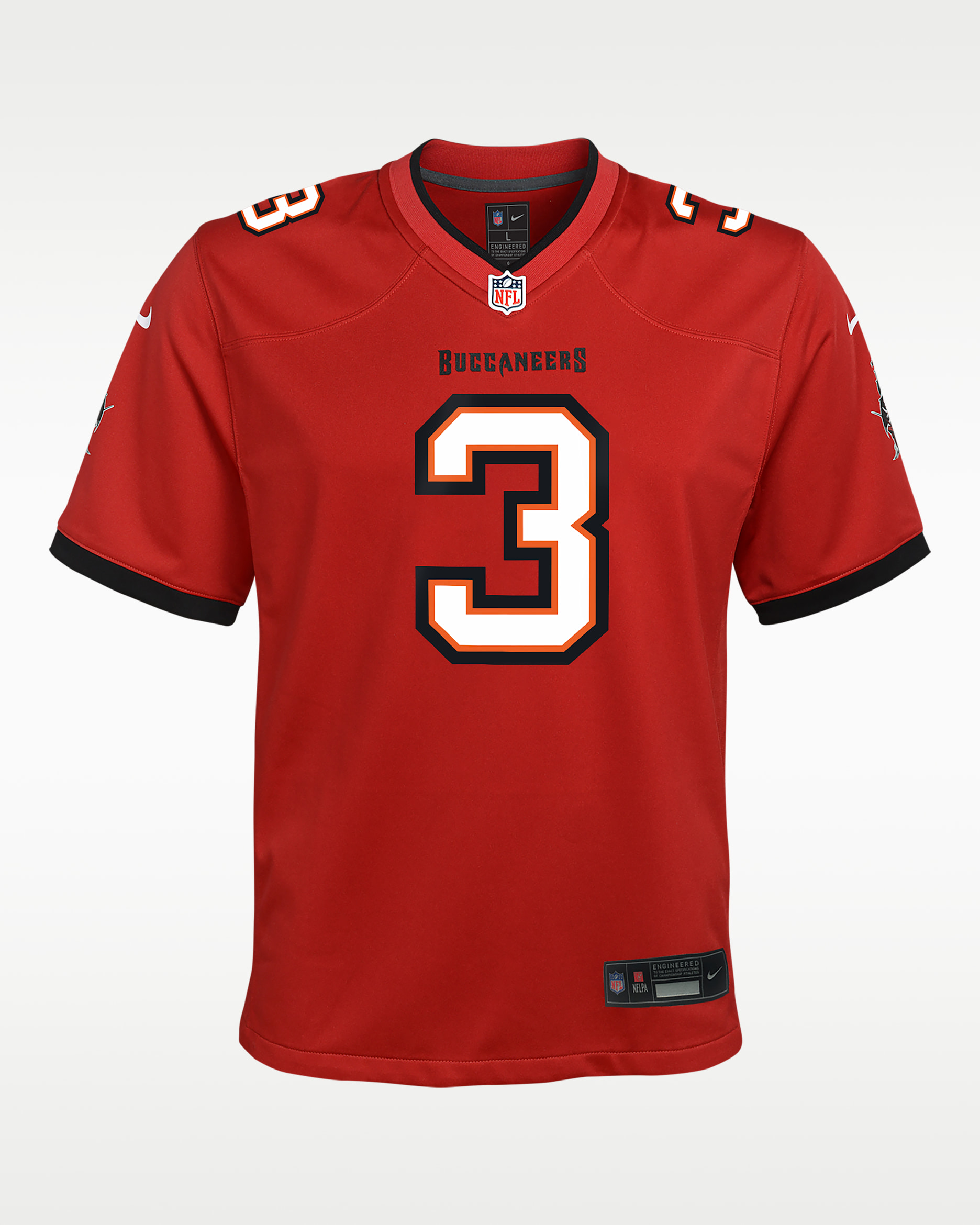 Rueben Bain Jr. Tampa Bay Buccaneers Big Kids' Nike NFL Game Jersey - Red