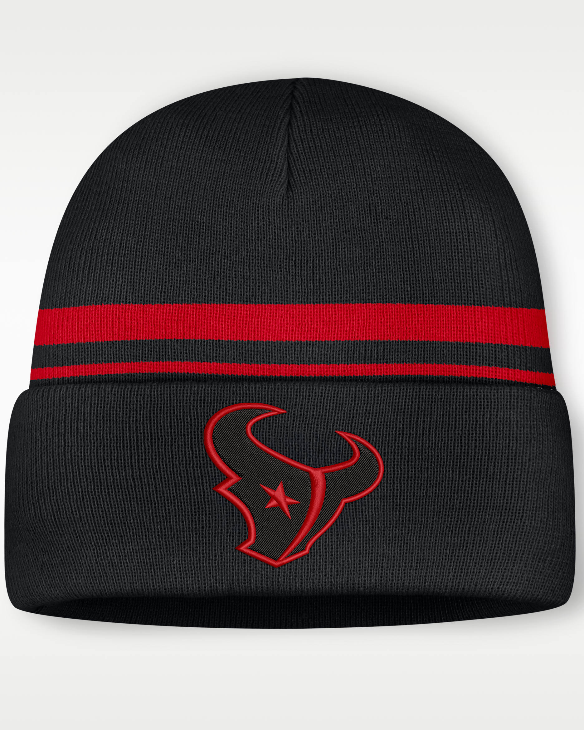 Houston Texans Primetime Utility Men's Nike NFL Cuffed Beanie - Black