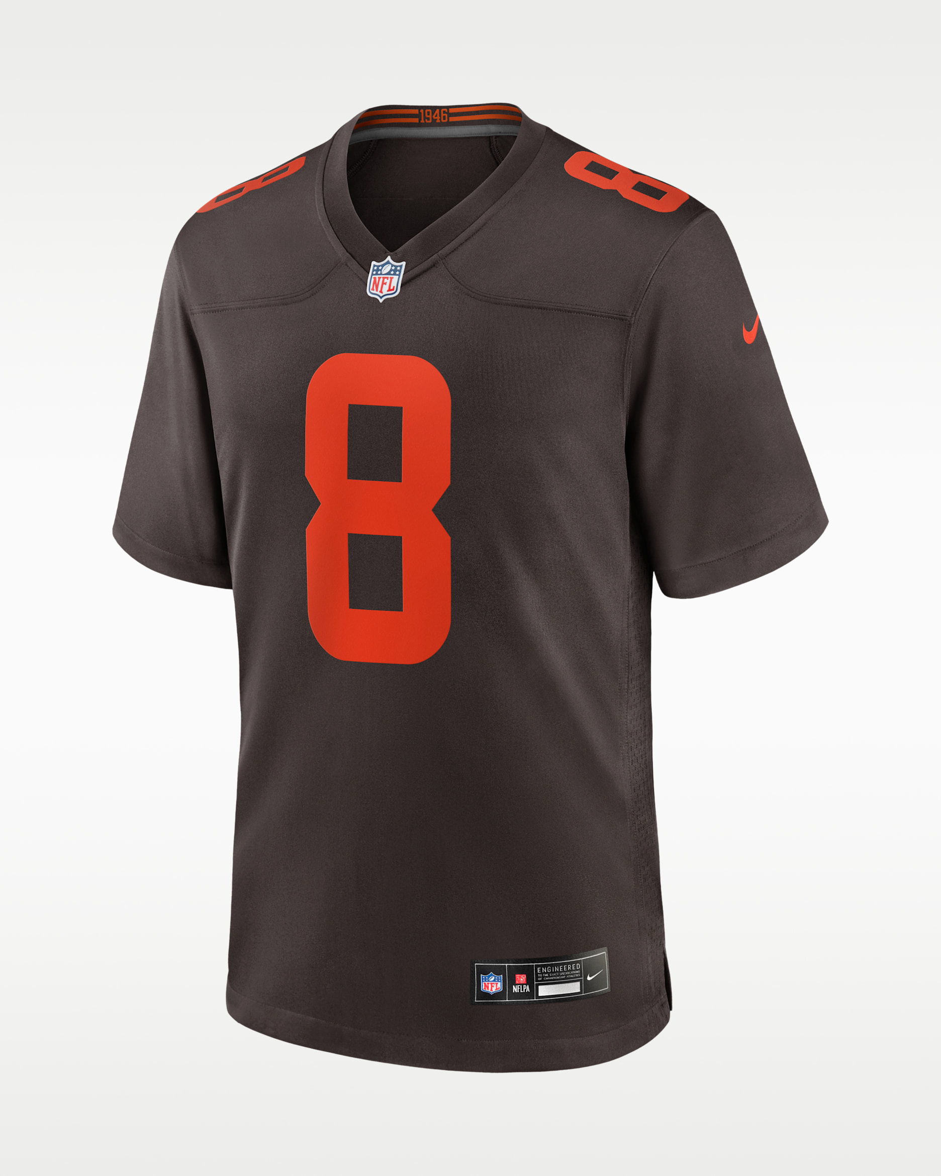 Jared Verse Cleveland Browns Men's Nike NFL Game Jersey - Brown