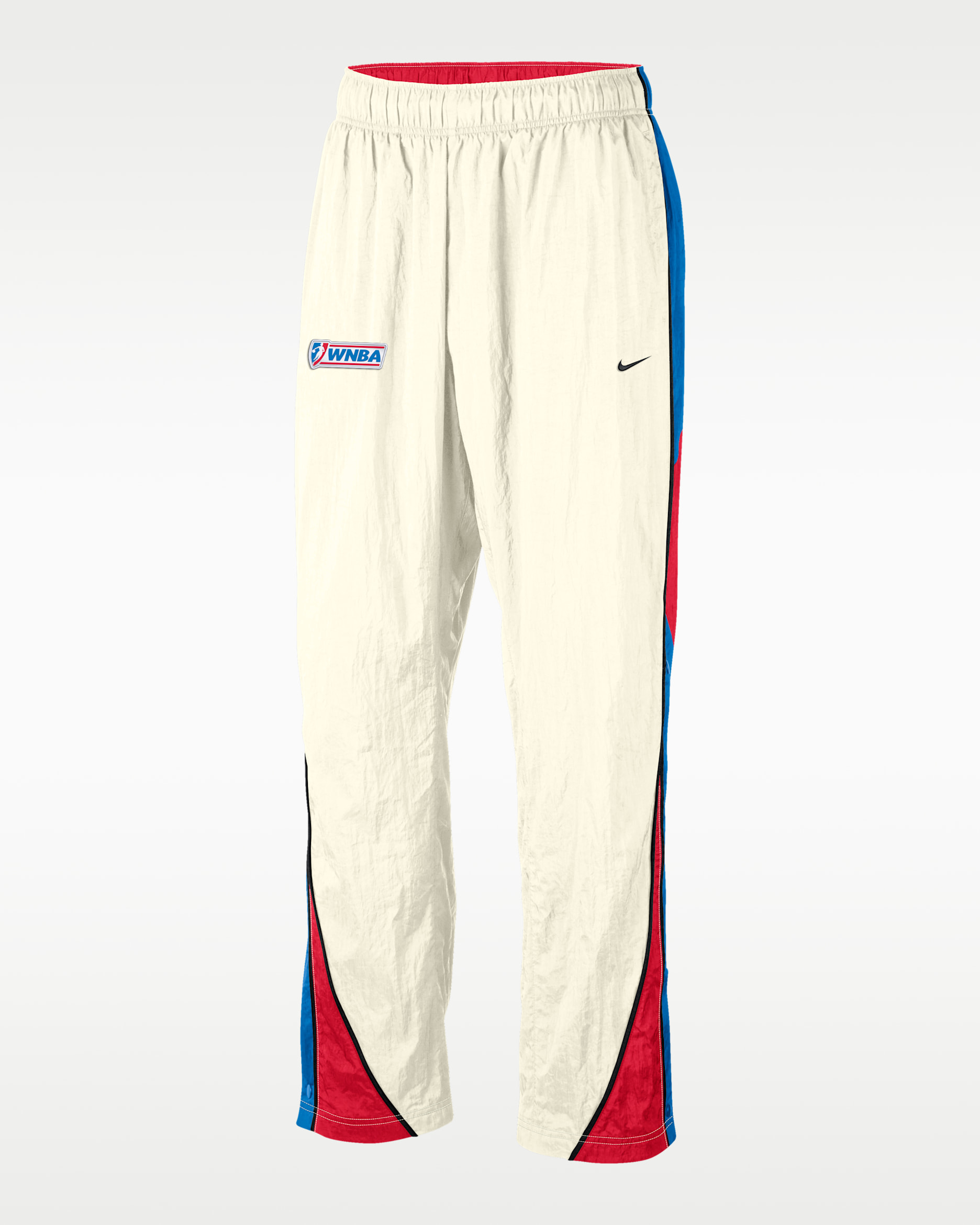 WNBA Legends Nike Basketball Woven Tearaway Trousers - Sail/Action Red/Light Photo Blue/Black