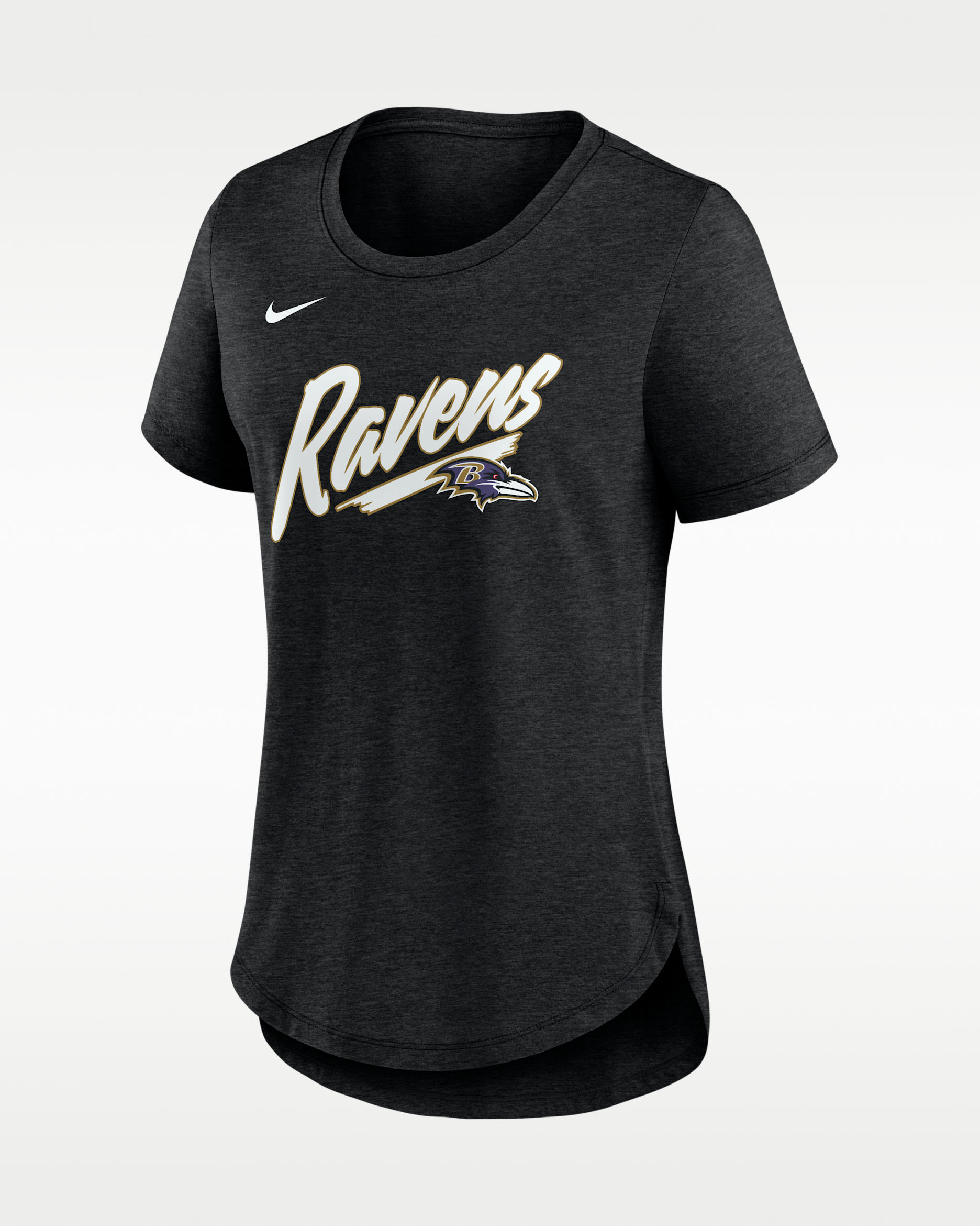 Baltimore Ravens Primetime Women's Nike NFL T-Shirt - Black