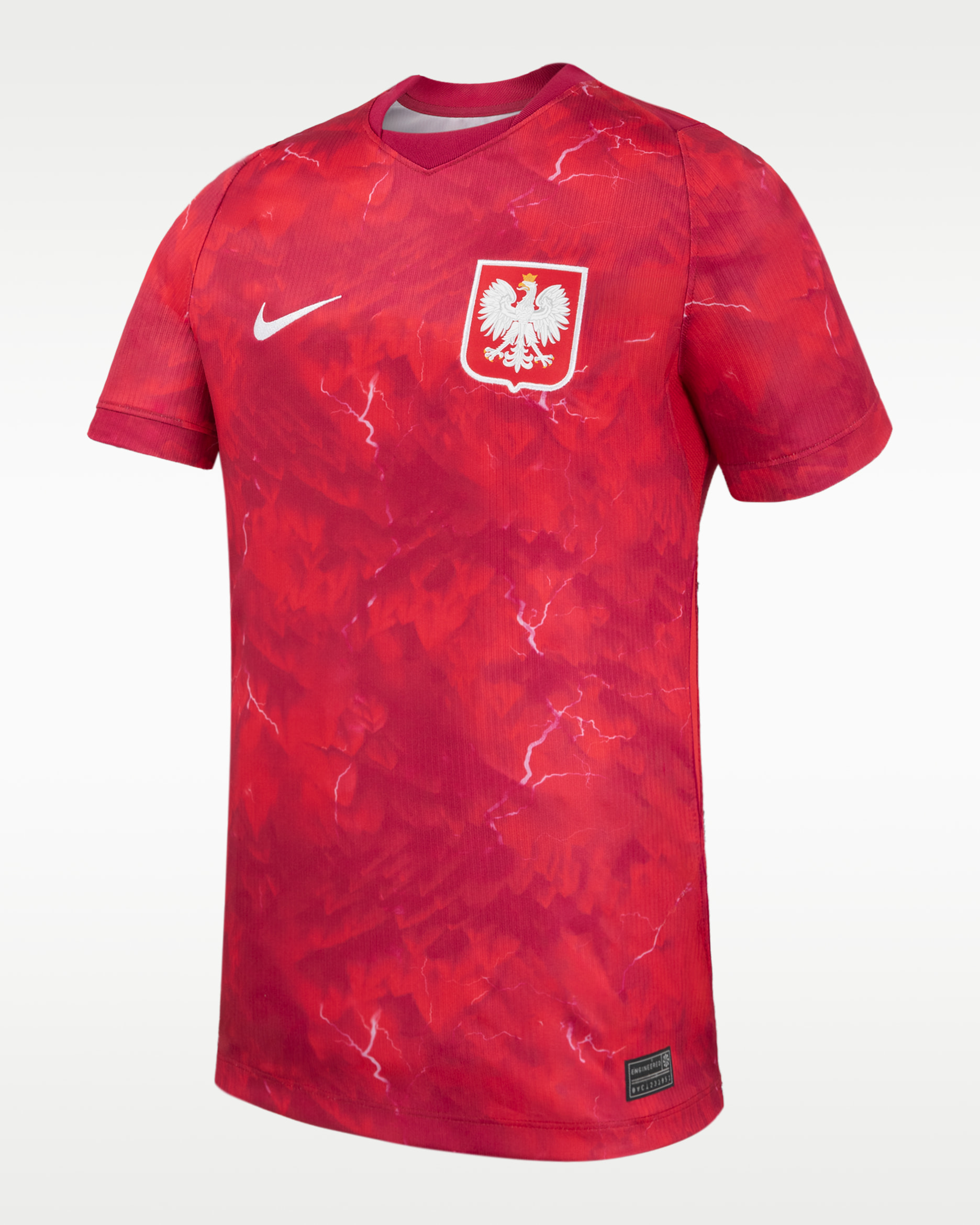 Jersey de futbol Nike Replica de la selección de Polonia 2026 para niños talla grande - Rojo
