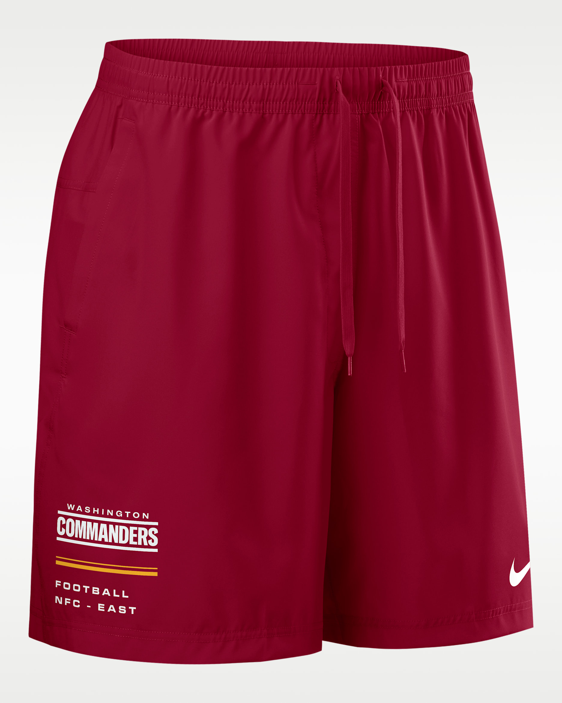 Washington Commanders Men's Nike NFL Woven Shorts - Burgundy