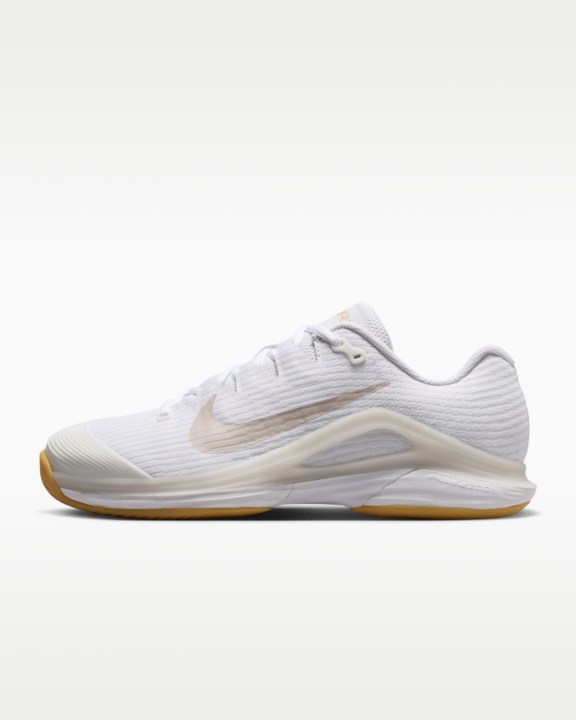 Dámské tenisové boty Nike Vapor 12 na tvrdý kurt - Bílá/Summit White/Linen/Light Orewood Brown
