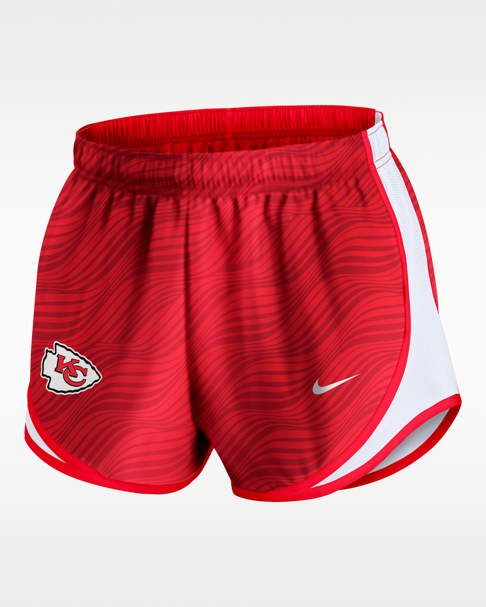 Kansas City Chiefs Tempo Women's Nike Dri-FIT NFL Shorts - Red