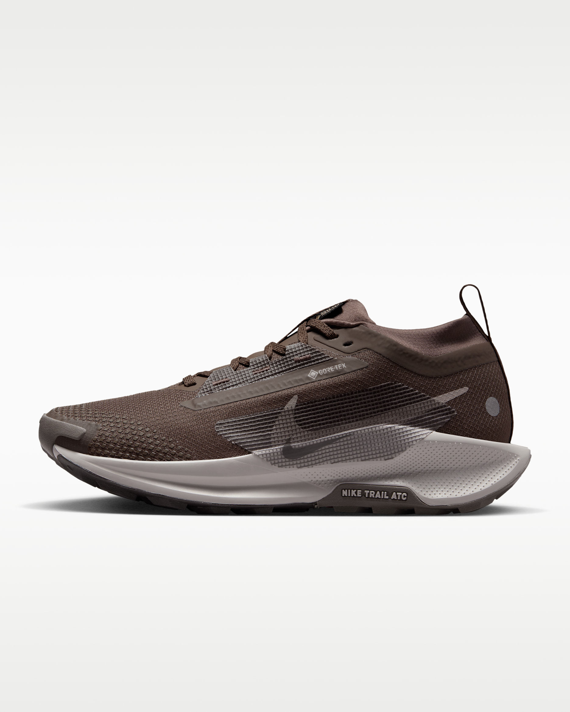 Nike Pegasus Trail 5 GORE-TEX wasserfester Traillaufschuh (Damen) - Ironstone/Velvet Brown/Cave Stone/College Grey