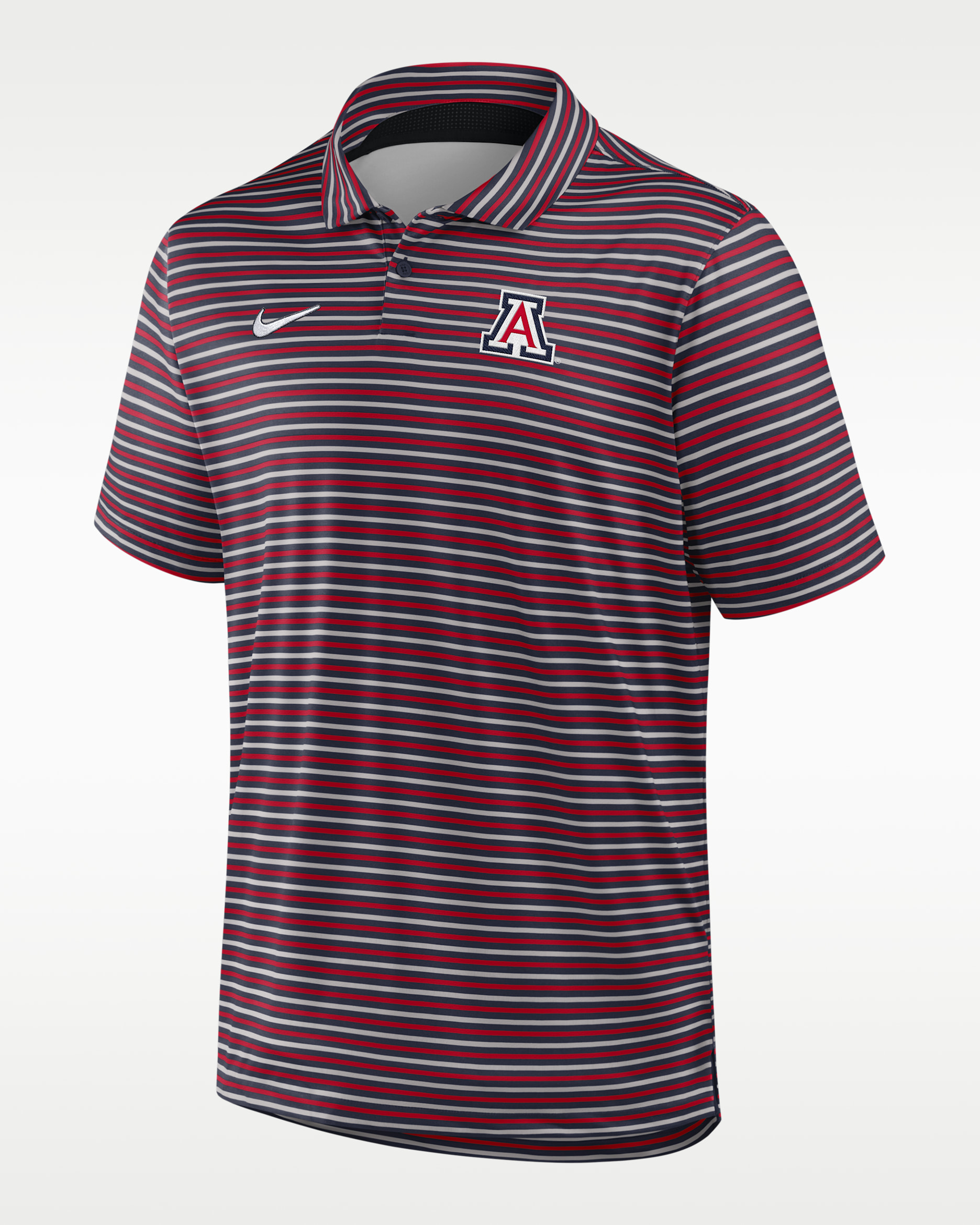 Arizona Tour Stripe Men's Nike Dri-FIT College Polo - Navy