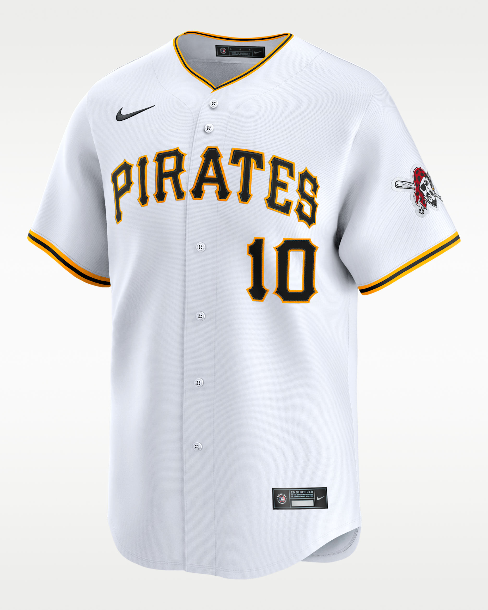 Jersey Nike Dri-FIT ADV de la MLB Limited para hombre Bryan Reynolds Pittsburgh Pirates - Blanco