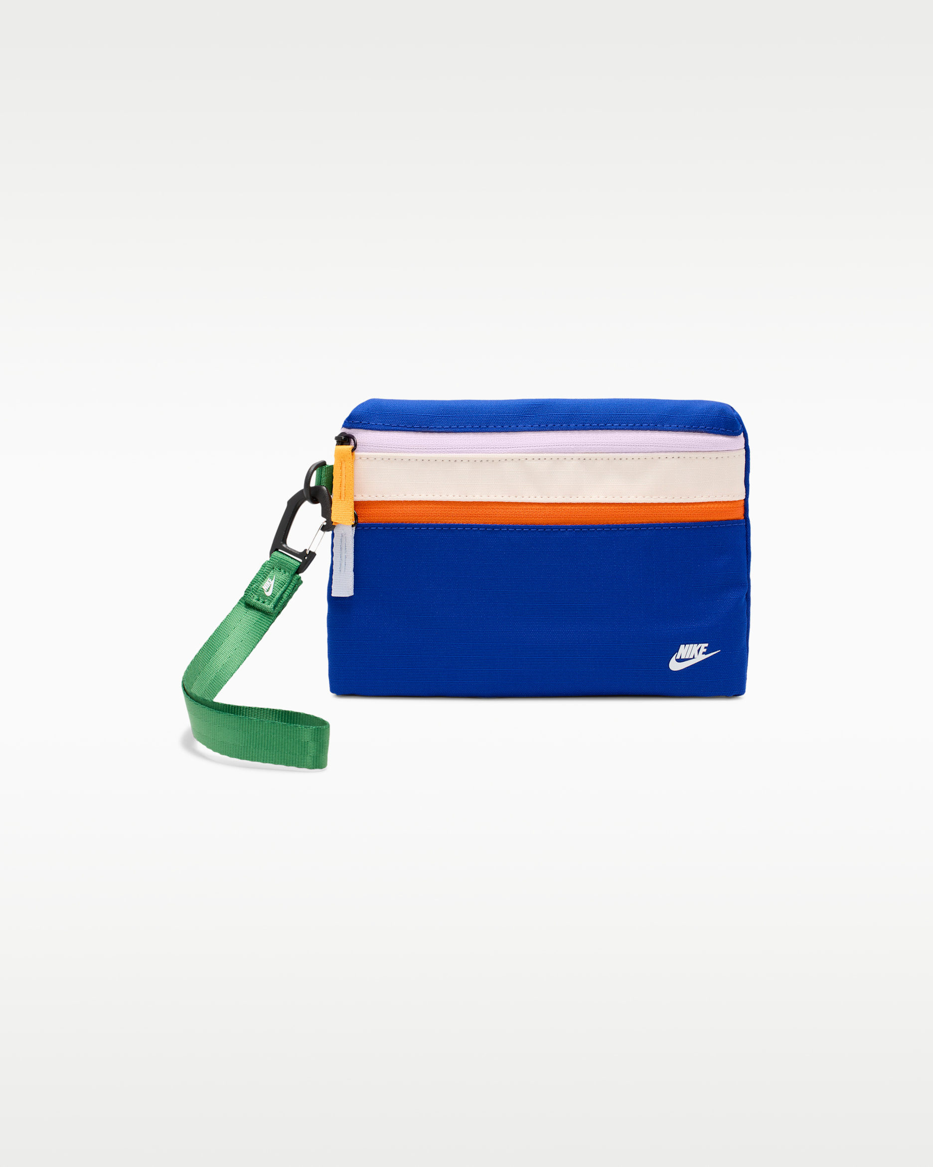 Bolsito de mano Nike Club - Azul eléctrico/Verde clásico/Blanco