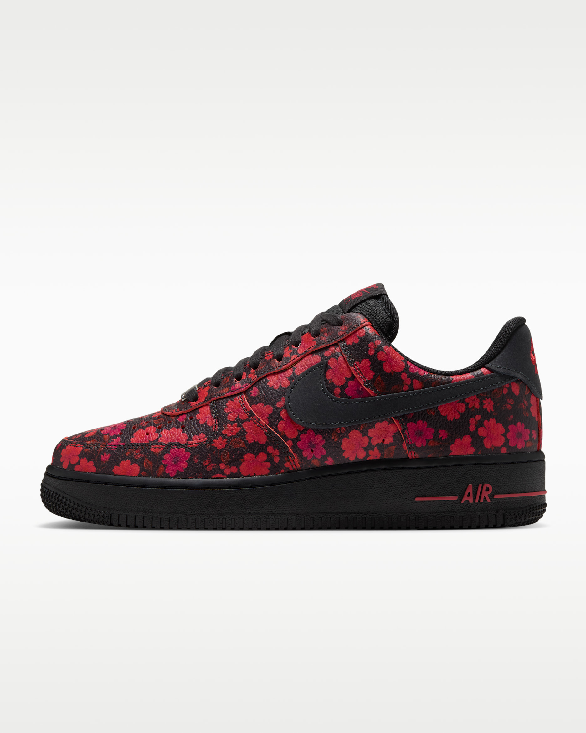 Nike Air Force 1 '07 "Floral" Women's Shoes - Multi-Color/Cinnabar/Off Noir