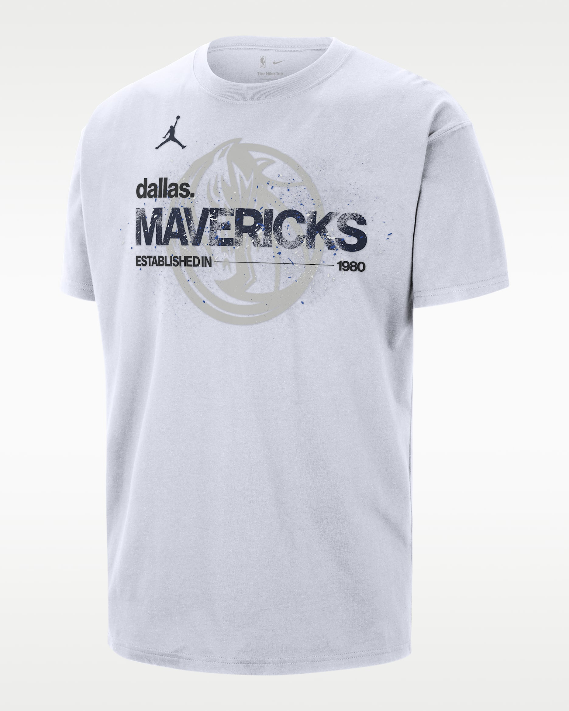 Dallas Mavericks Courtside Men's Jordan '85 NBA Statement T-Shirt - White