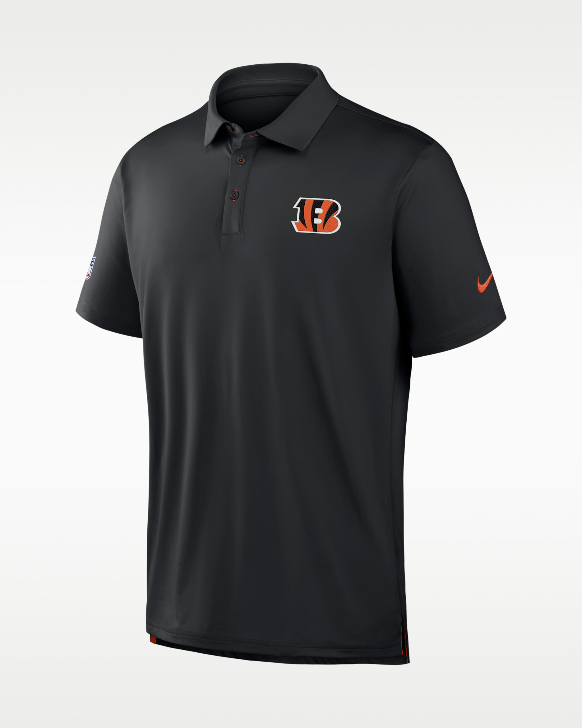 Cincinnati Bengals Tour Men's Nike Dri-FIT NFL Polo - Black