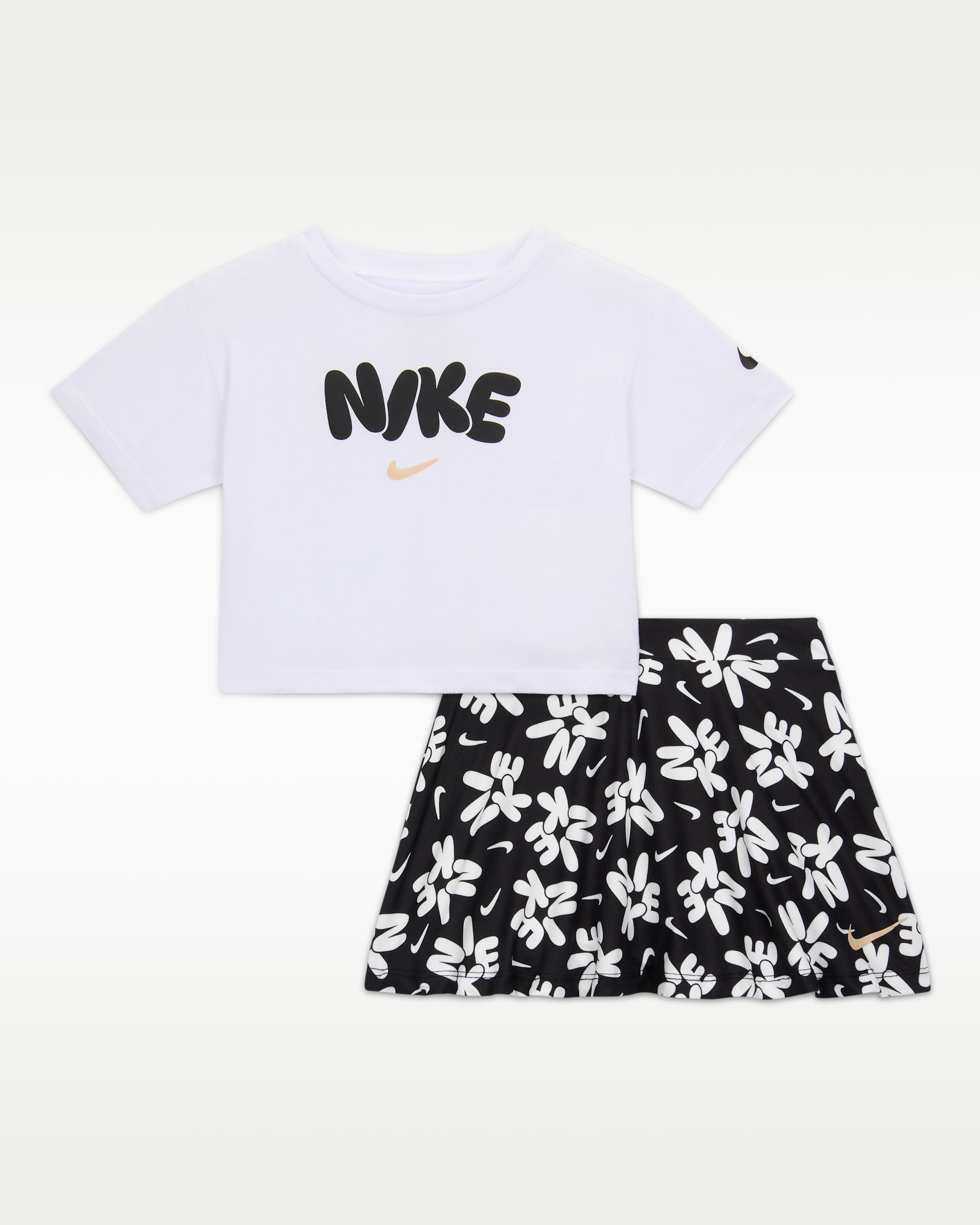 Nike Bold Play Dri-FIT Scooter tvådelat set för små barn - Svart