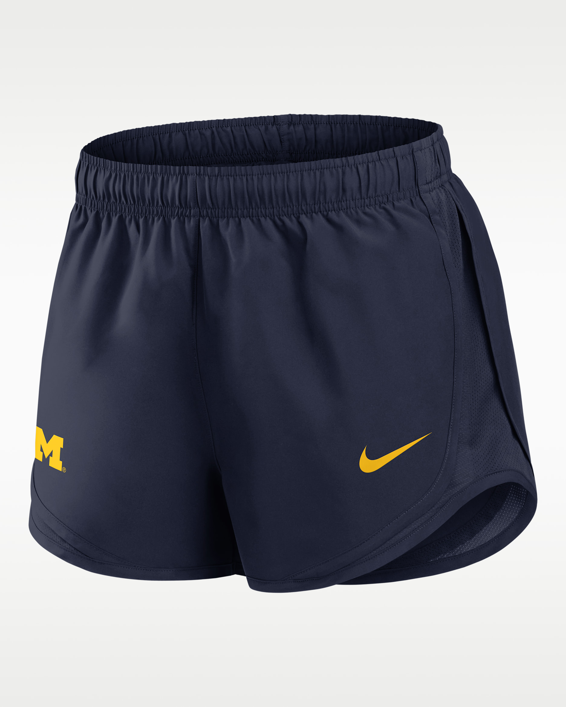 Michigan Tempo Women's Nike Dri-FIT College Shorts - Navy