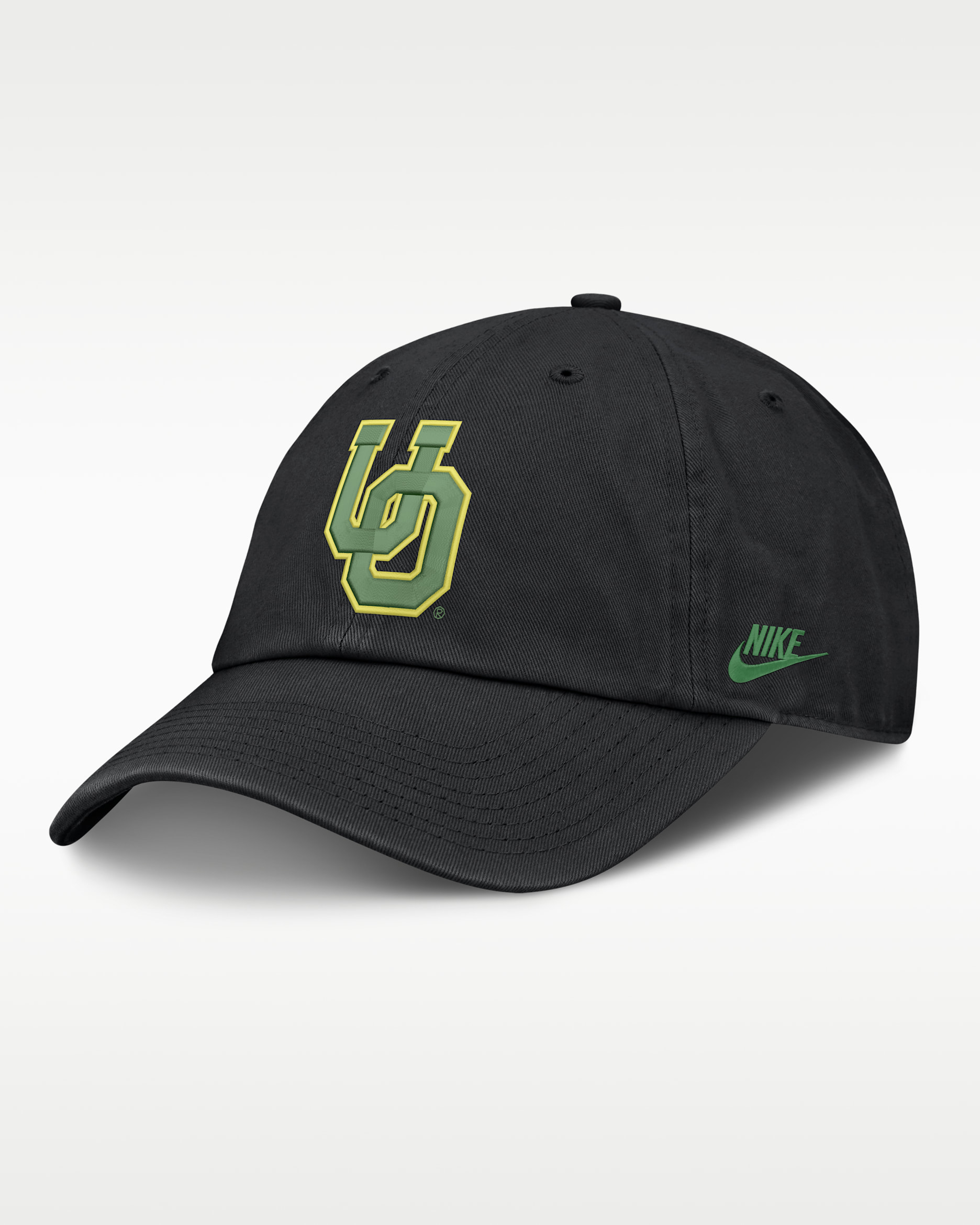 Oregon Legacy Club Men's Nike College Adjustable Hat - Black