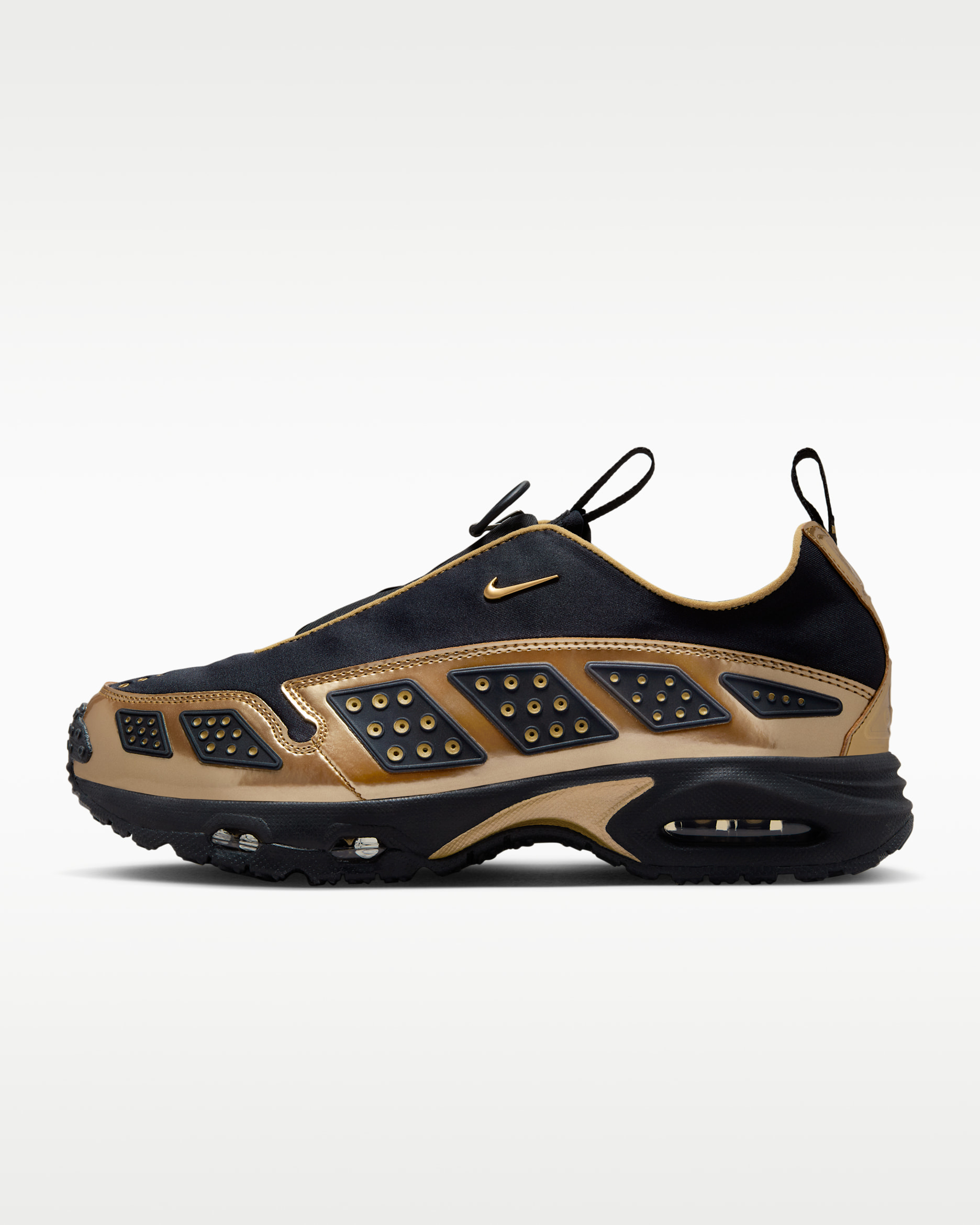 Nike Air Max SNDR Women's Shoes - Black/Black/Dark Smoke Grey/Metallic Gold