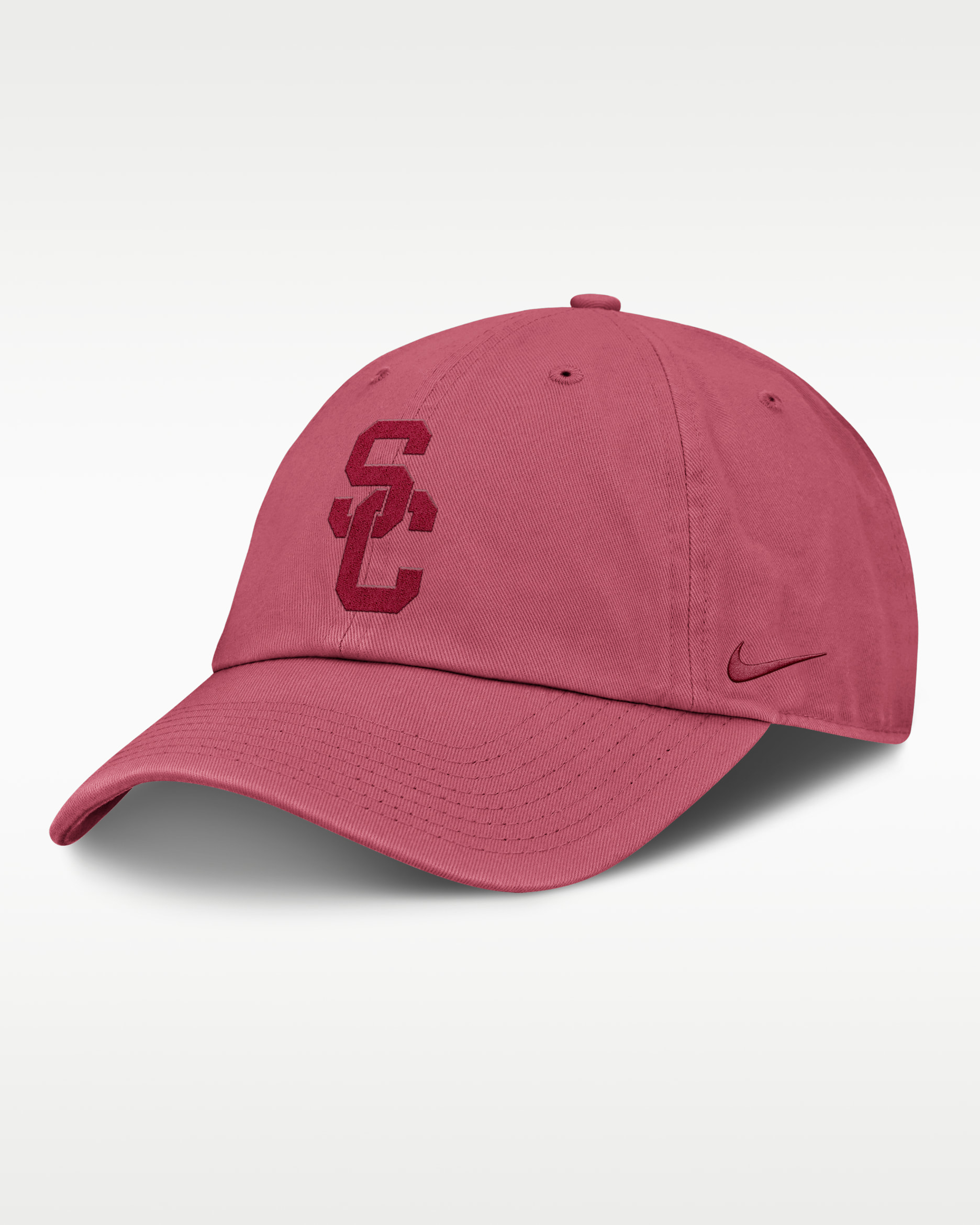 USC Primetime Campus Club Toned Men's Nike College Adjustable Hat - Pink