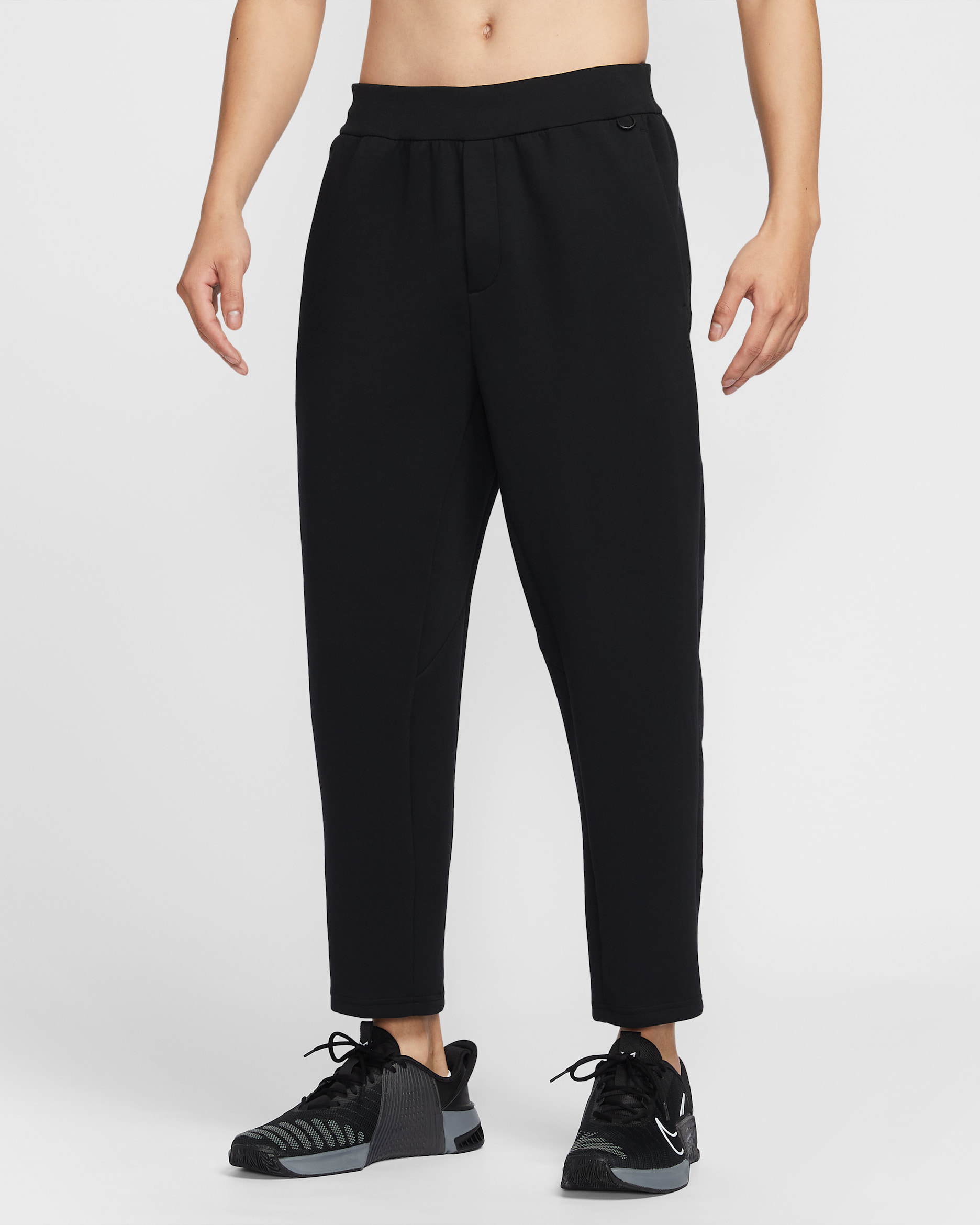 Nike 24.7 ImpossiblySoft Men's Dri-FIT Trousers - Black/Dark Smoke Grey