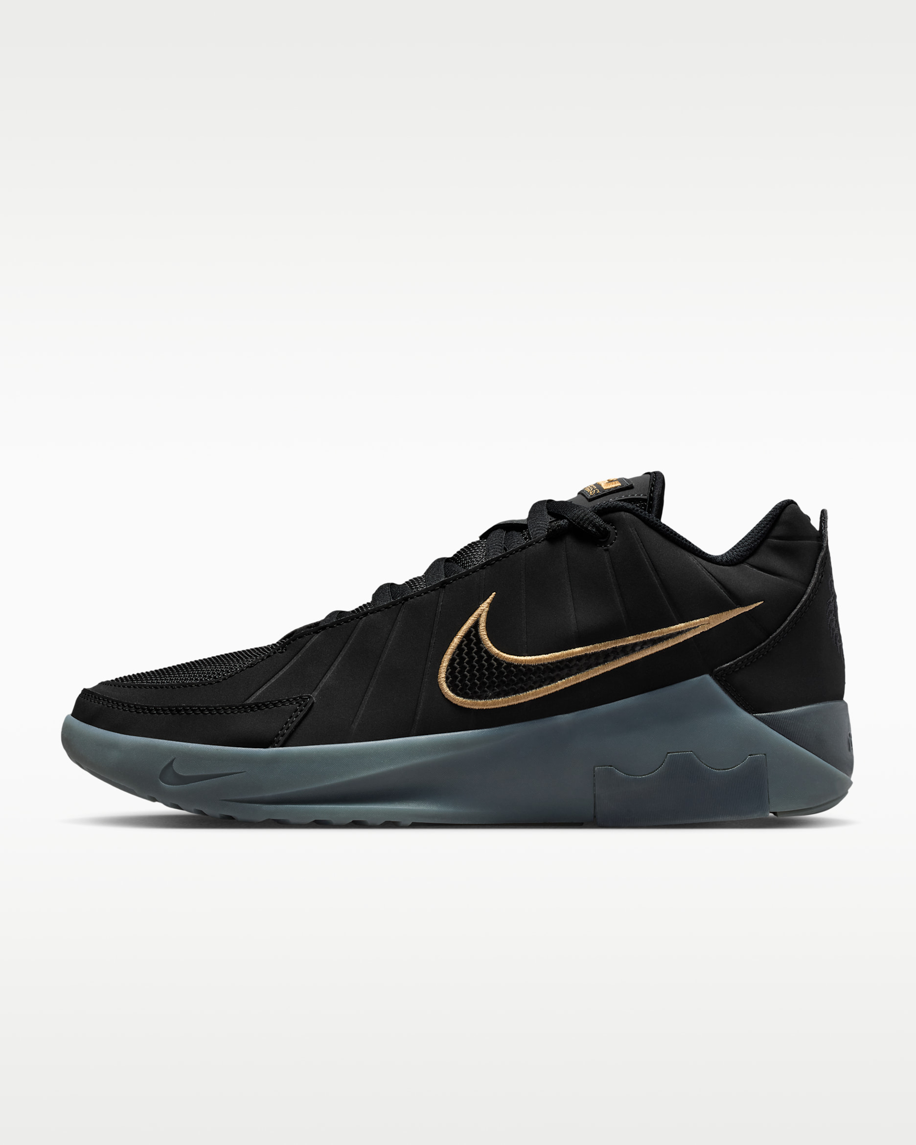 LeBron Witness 9 Basketball Shoes - Black/Iron Grey/Dark Smoke Grey/Black