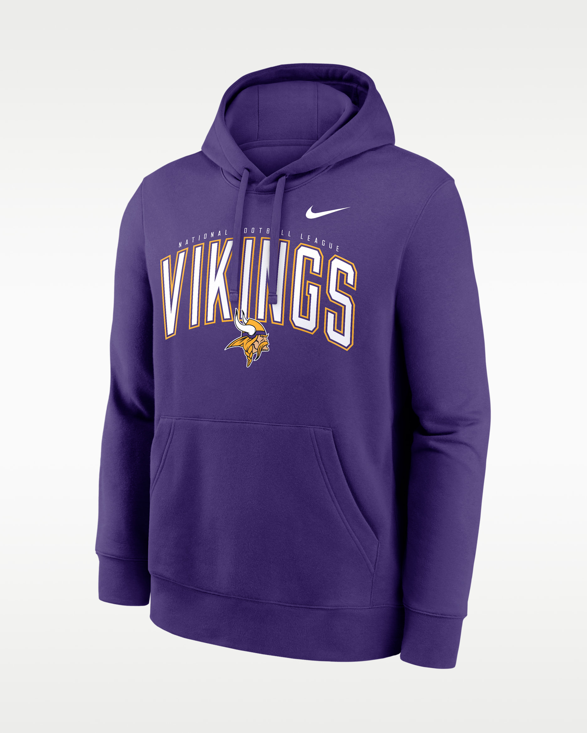 Minnesota Vikings Club Men's Nike NFL Pullover Hoodie - Purple