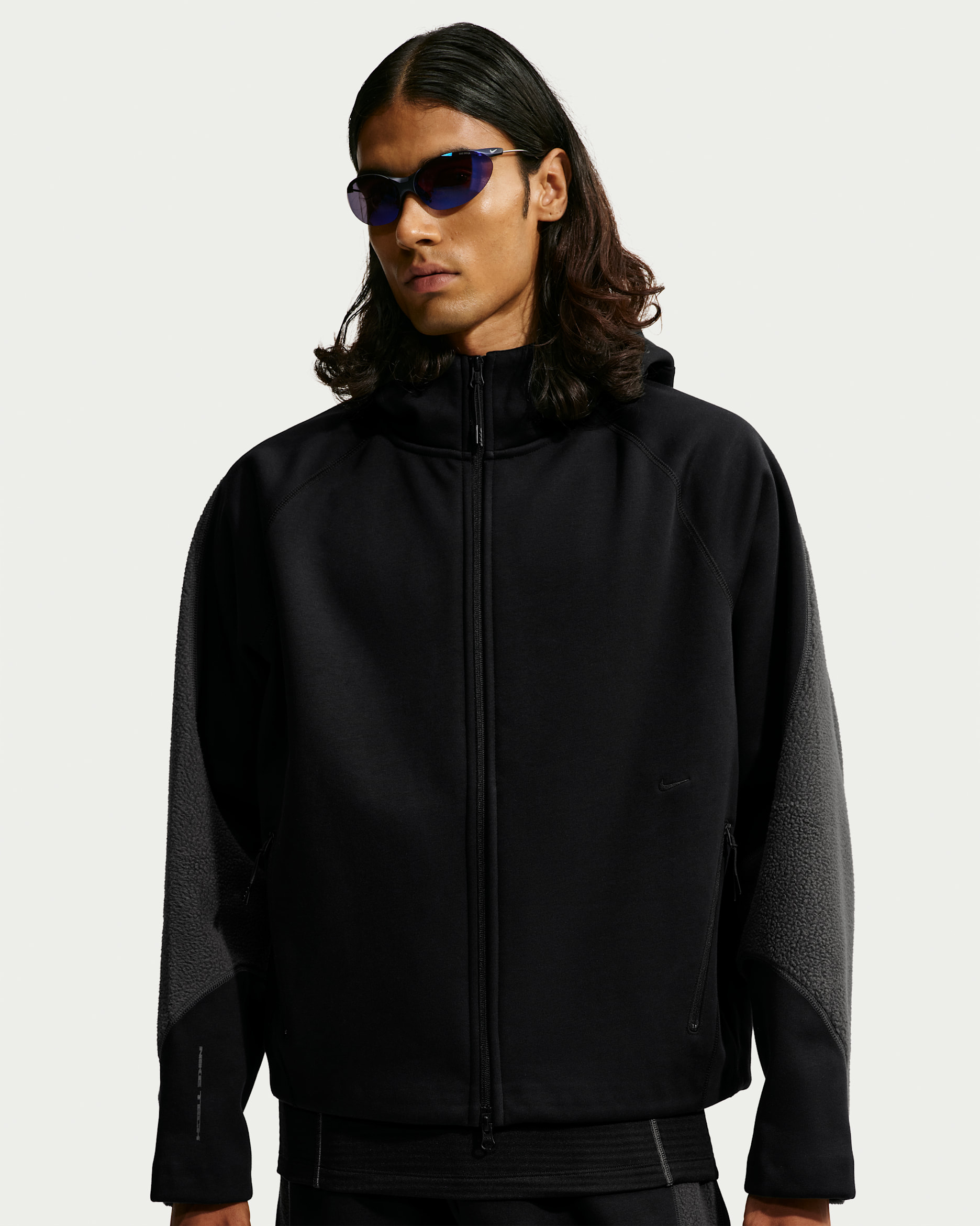 Nike Tech Boreas Men's Therma-FIT Full-Zip Hoodie - Black/Anthracite/Black