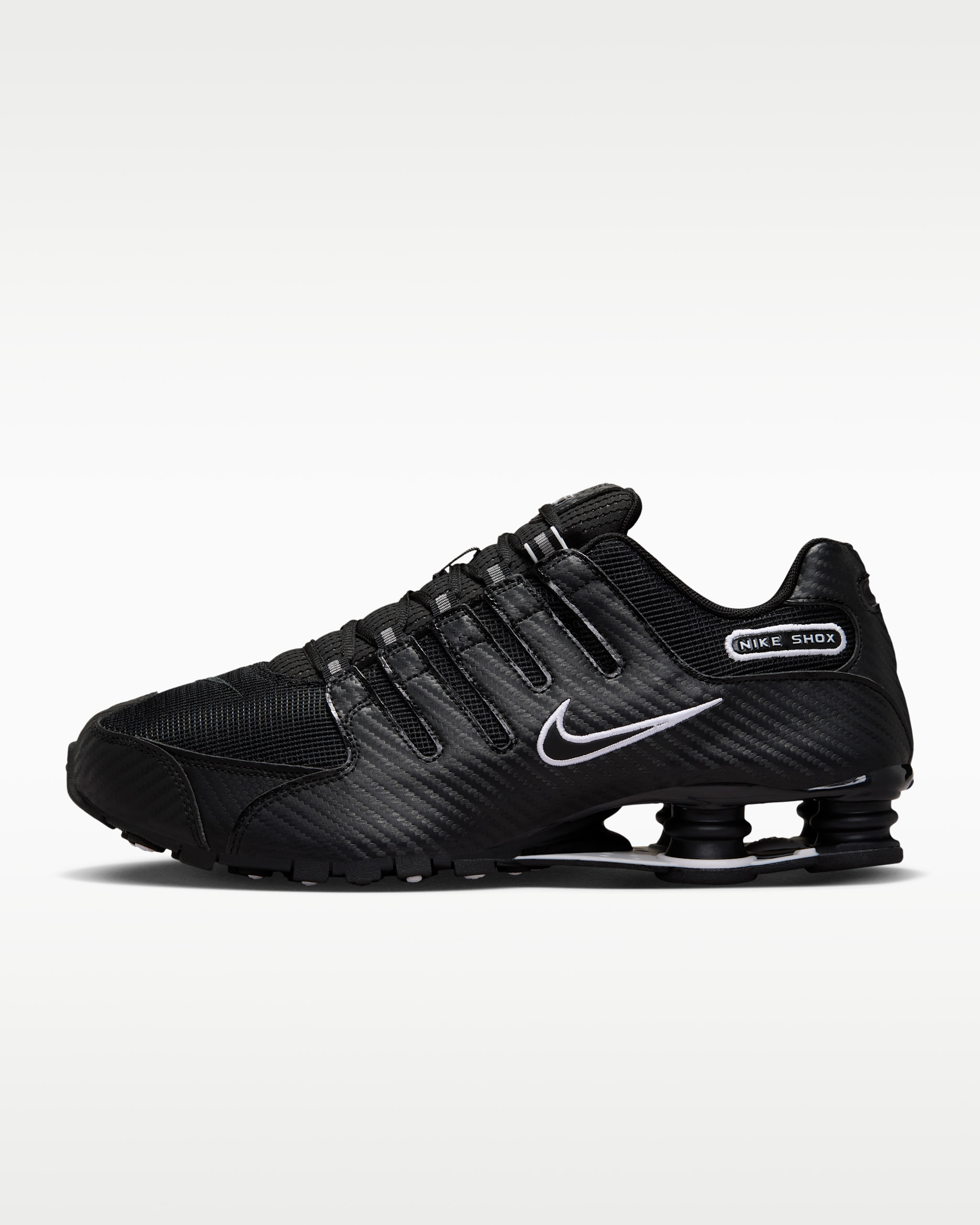 Nike Shox NZ herresko - Svart/Hvit/Svart