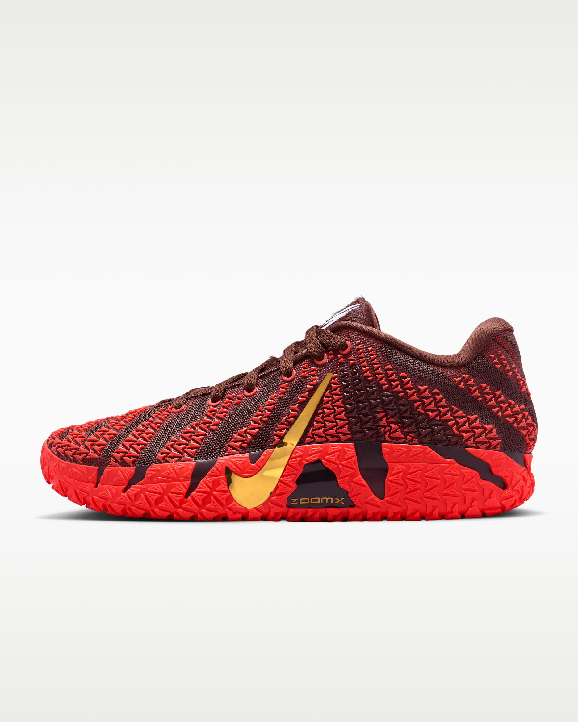Ja 3 'Lunar New Year' EP Basketball Shoes - Light Chocolate/Silt Red/Metallic Gold