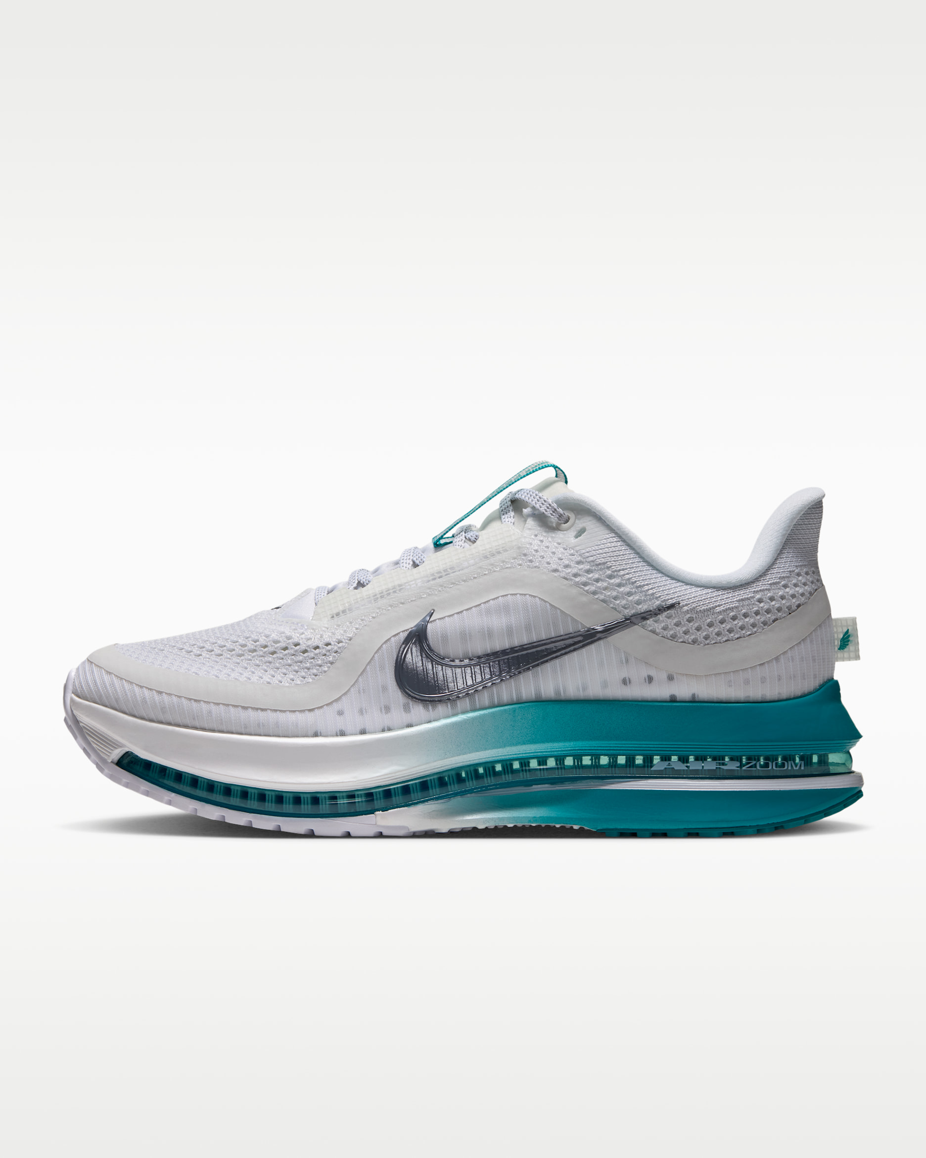 Nike Pegasus Premium Women's Road Running Shoes - White/Energy/Metallic Cool Grey