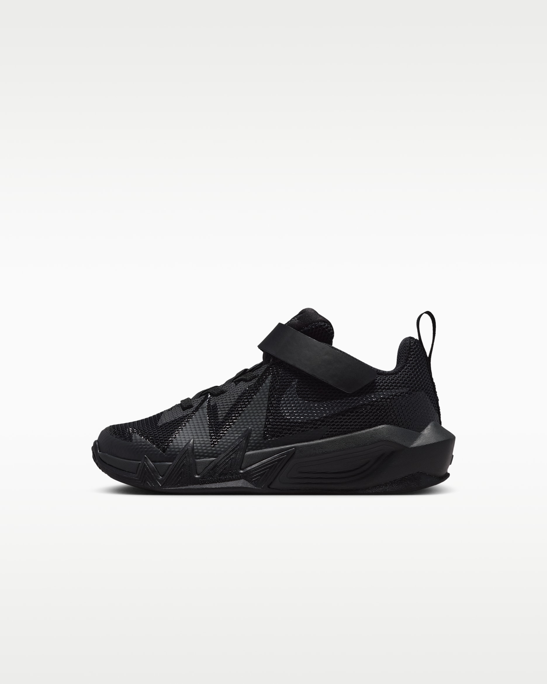 Basketsko Nike S.T. Dynamite för små barn - Svart/Dark Smoke Grey/Svart