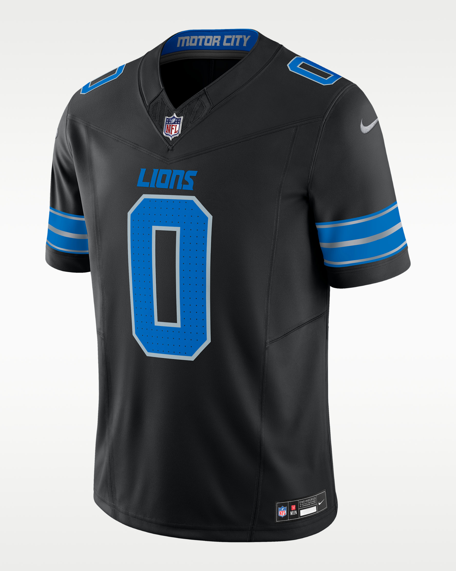 Jahmyr Gibbs Detroit Lions Men's Nike Dri-FIT NFL Limited Jersey - Black
