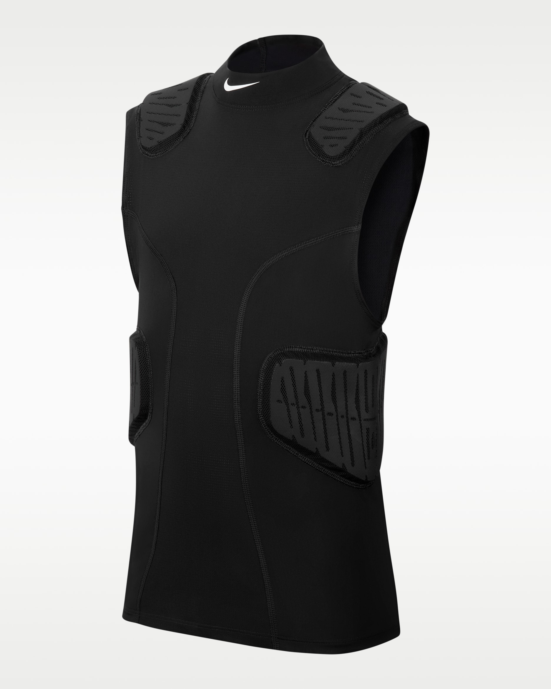 Nike Pro HyperStrong 5-Pad Top 2.0 - Black/White