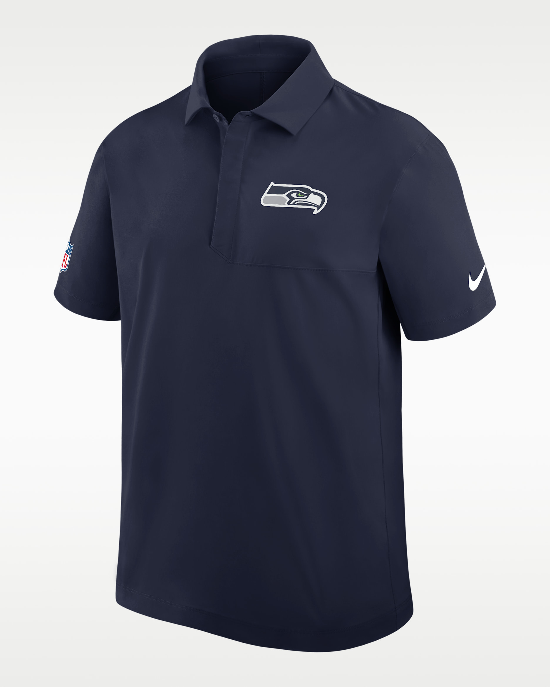 Seattle Seahawks City Pride Sideline Men's Nike Dri-FIT NFL Polo - Navy