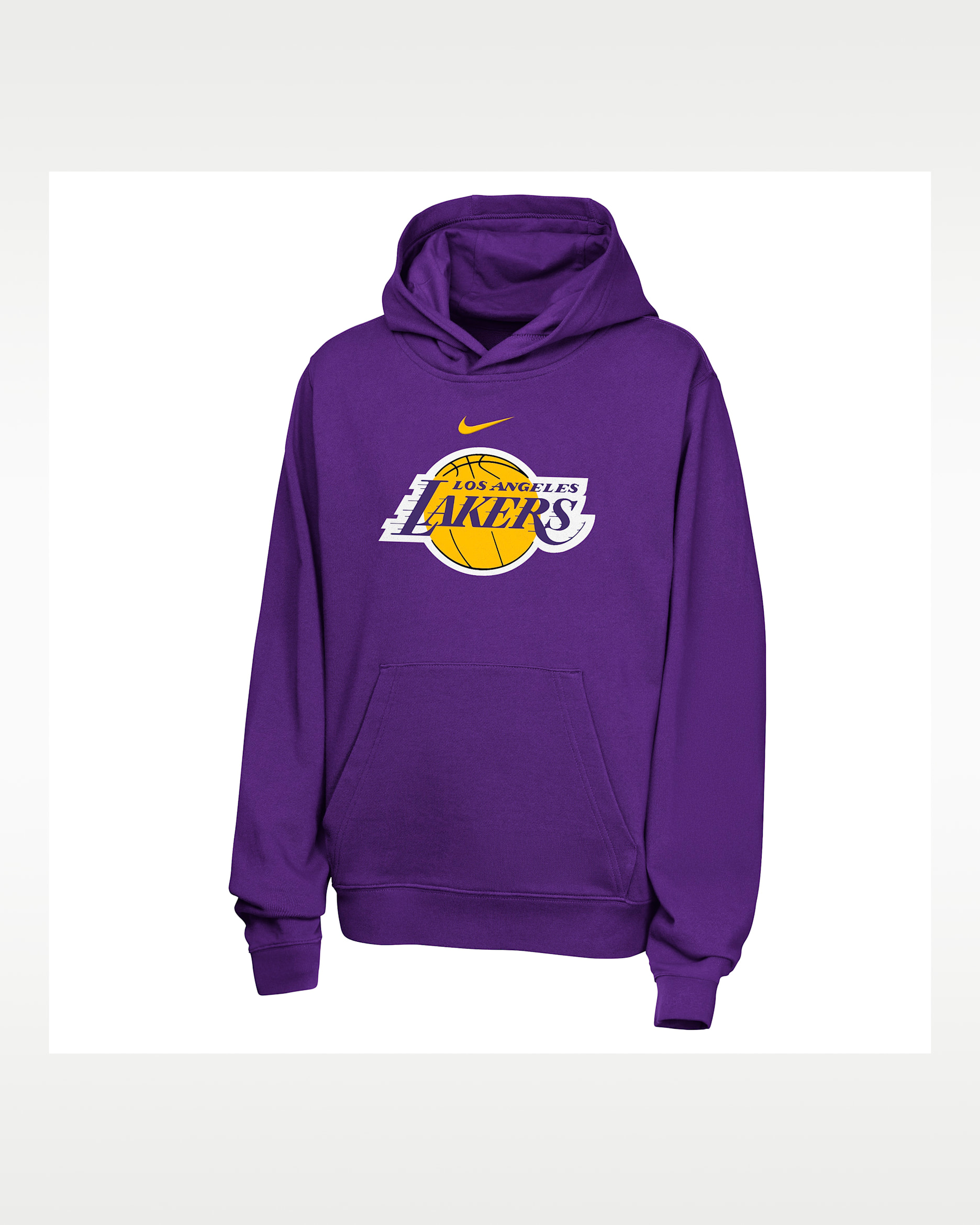 Los Angeles Lakers Older Kids' Nike NBA Pullover Hoodie - Field Purple