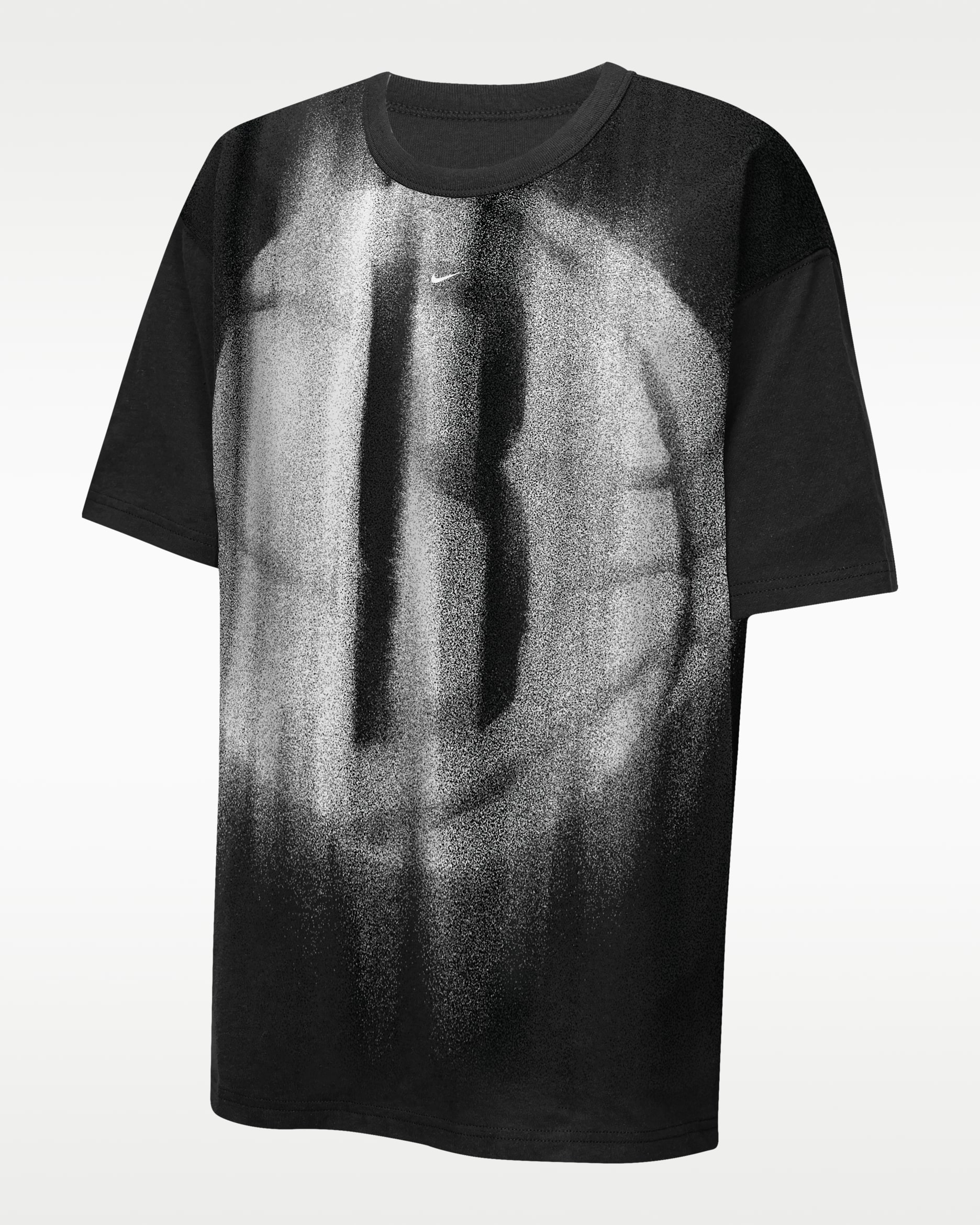 Brooklyn Nets Big Kids' Nike Basketball T-Shirt - Black