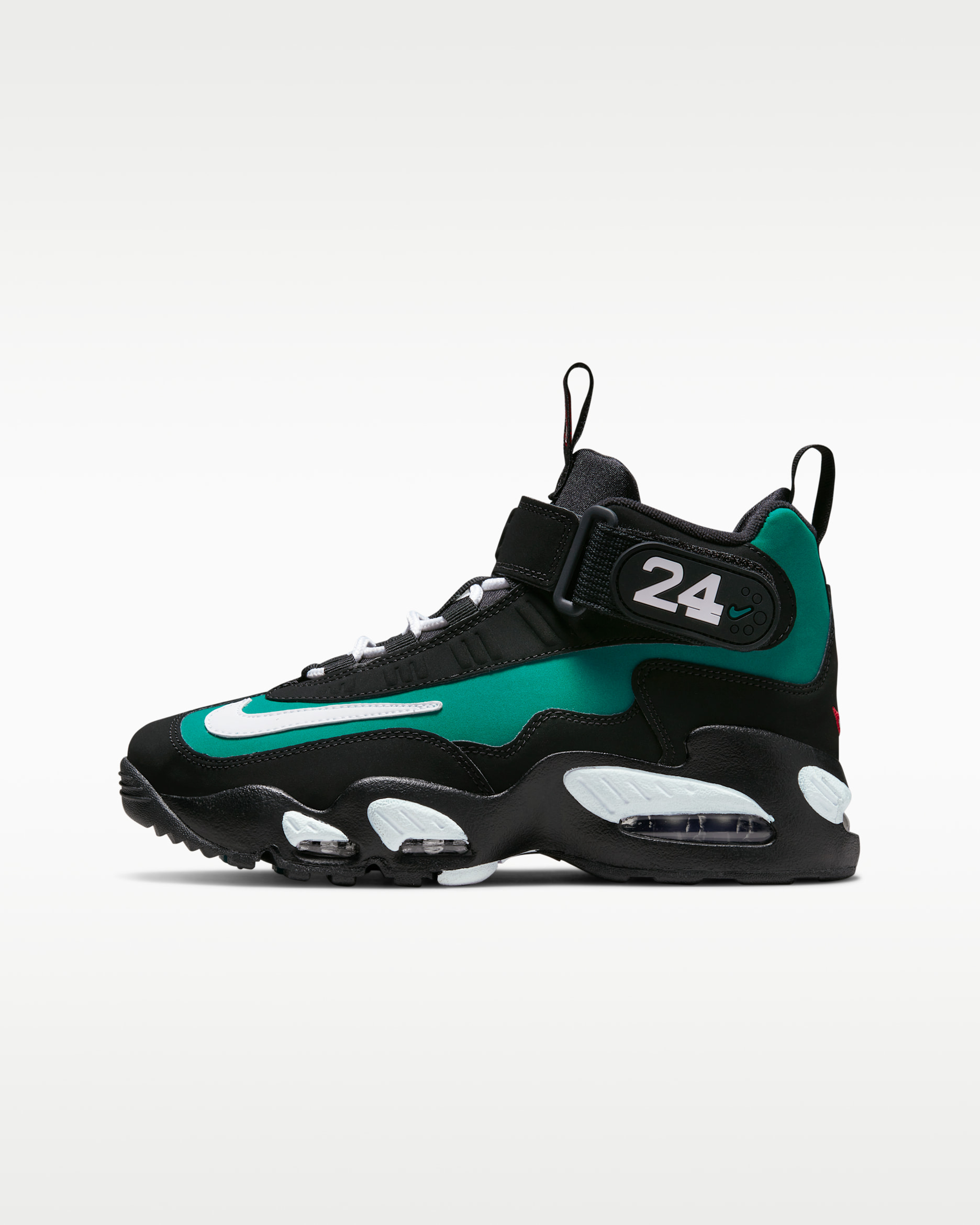 Air Griffey Max 1 Big Kids' (Boys') Shoes - Black/Fresh Water/White/Multi-Color