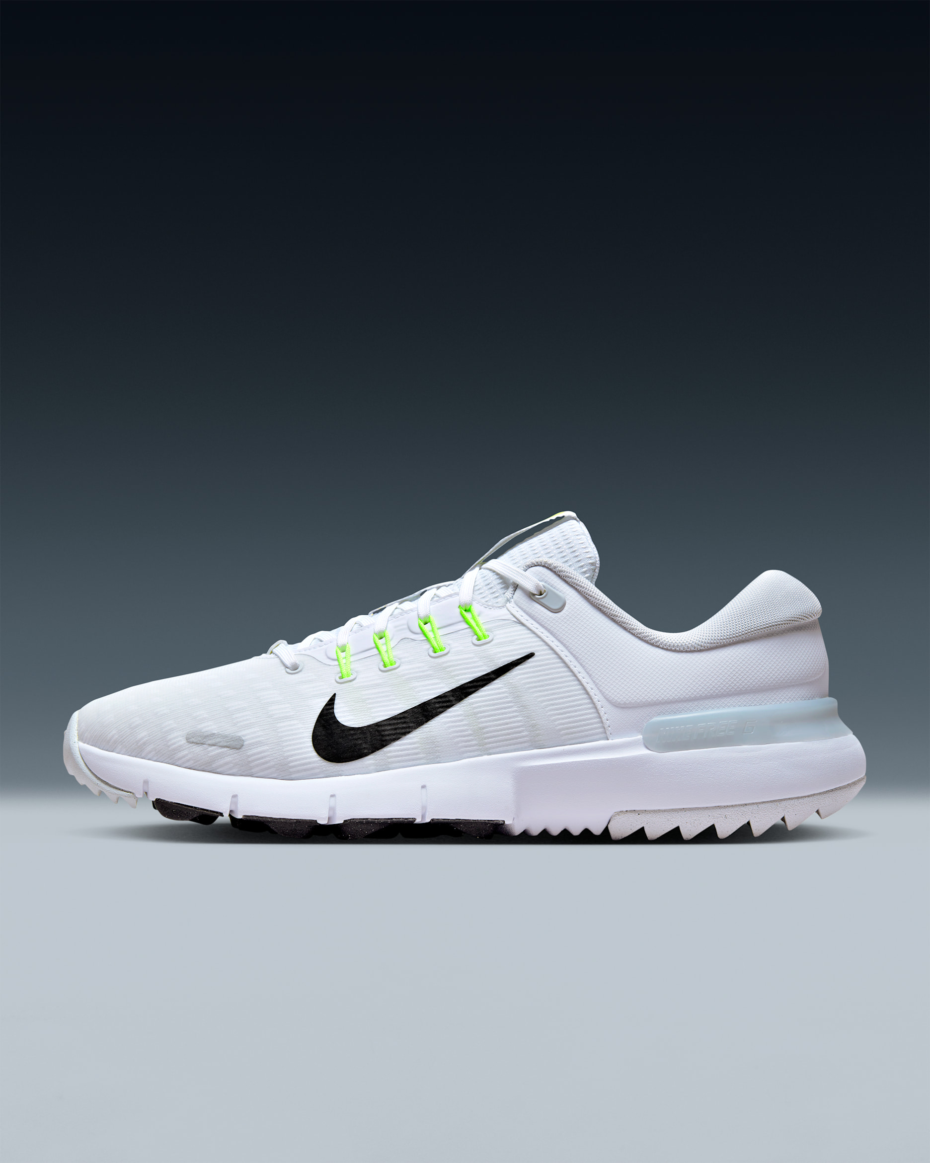 Nike Free Golf NN Golf Shoes - White/Pure Platinum/Wolf Grey/Black