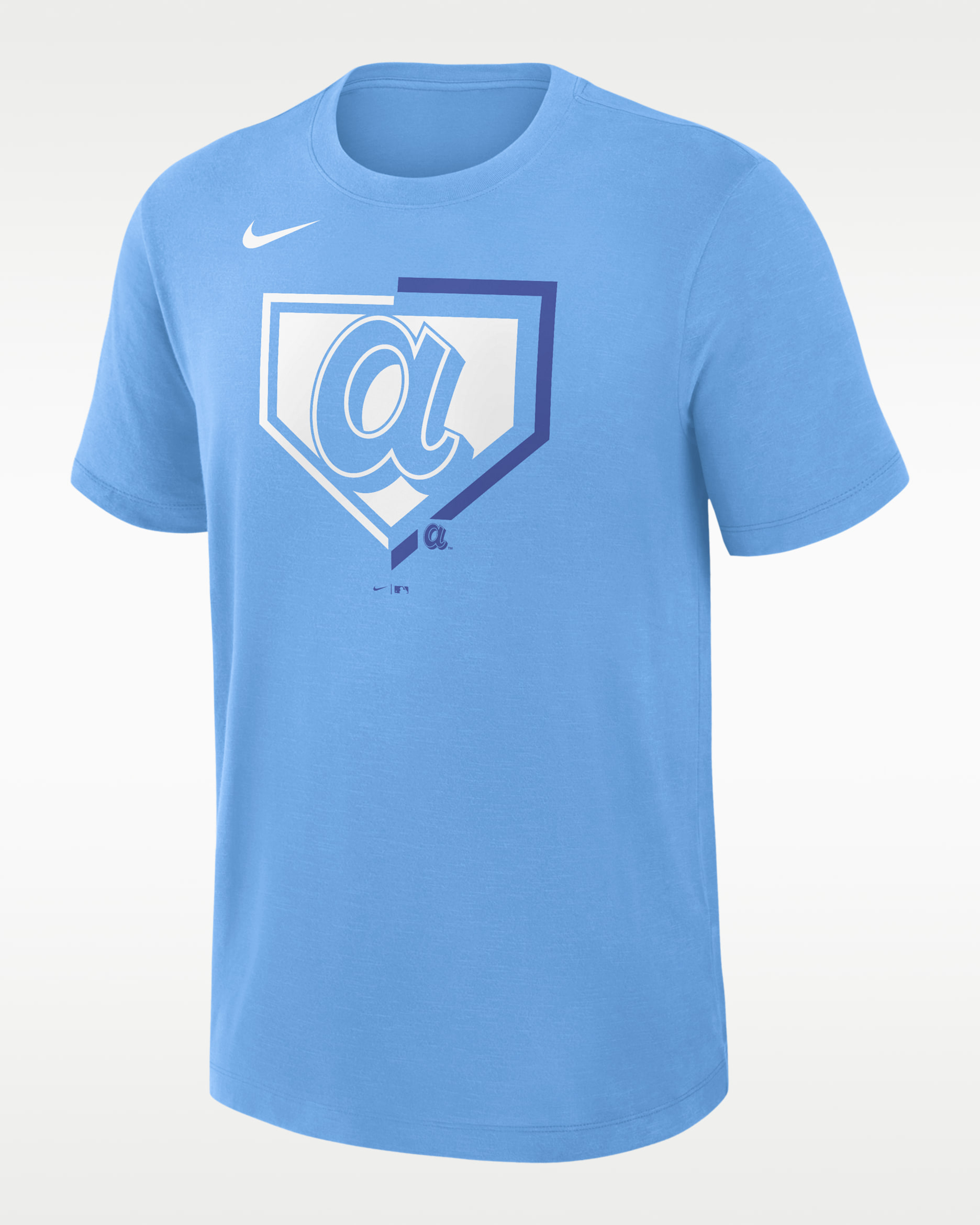 Atlanta Braves Icon City Connect Logo Men's Nike Dri-FIT MLB T-Shirt - Cobalt