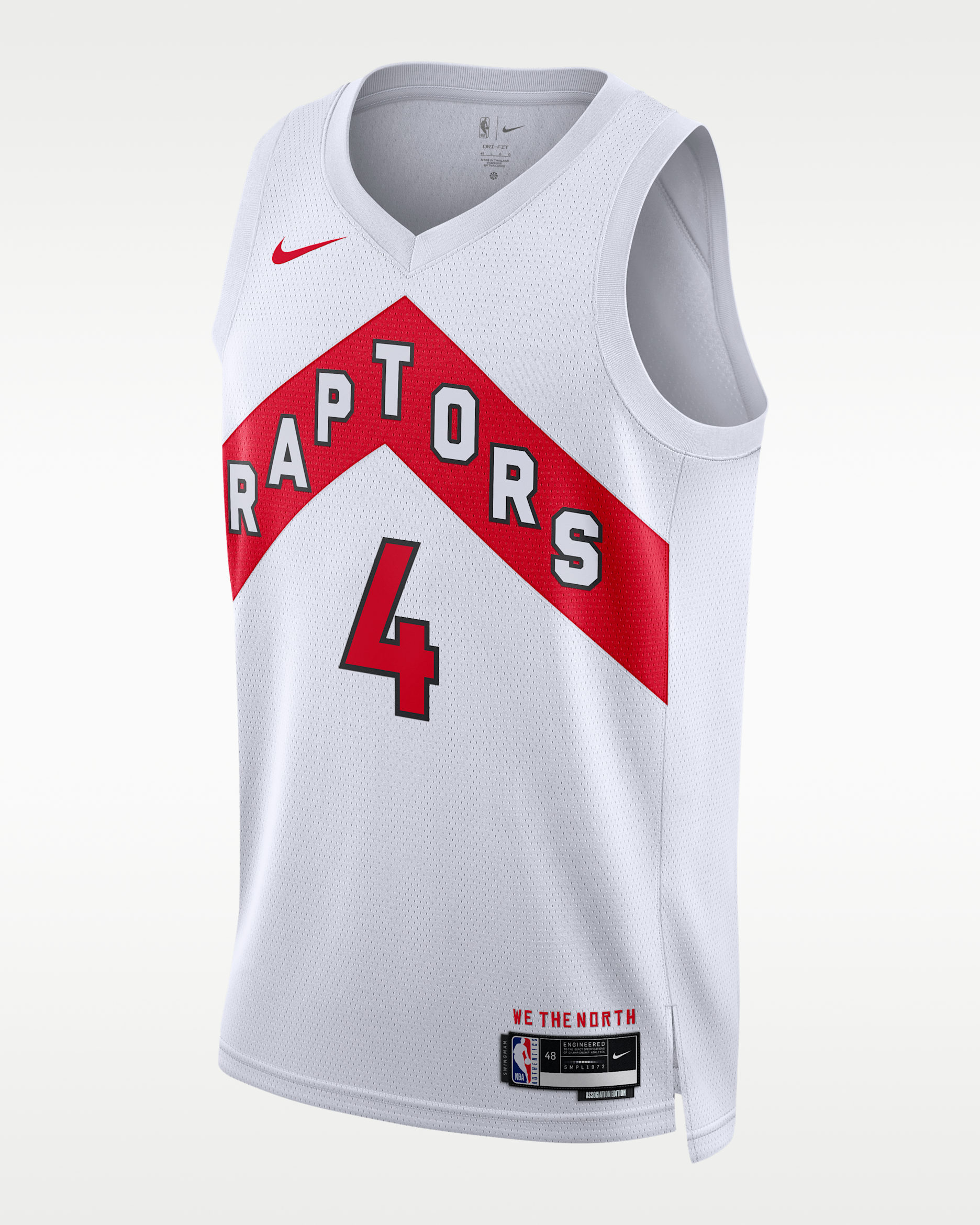 Maillot Nike Dri-FIT NBA Swingman Toronto Raptors Association Edition pour homme - Blanc