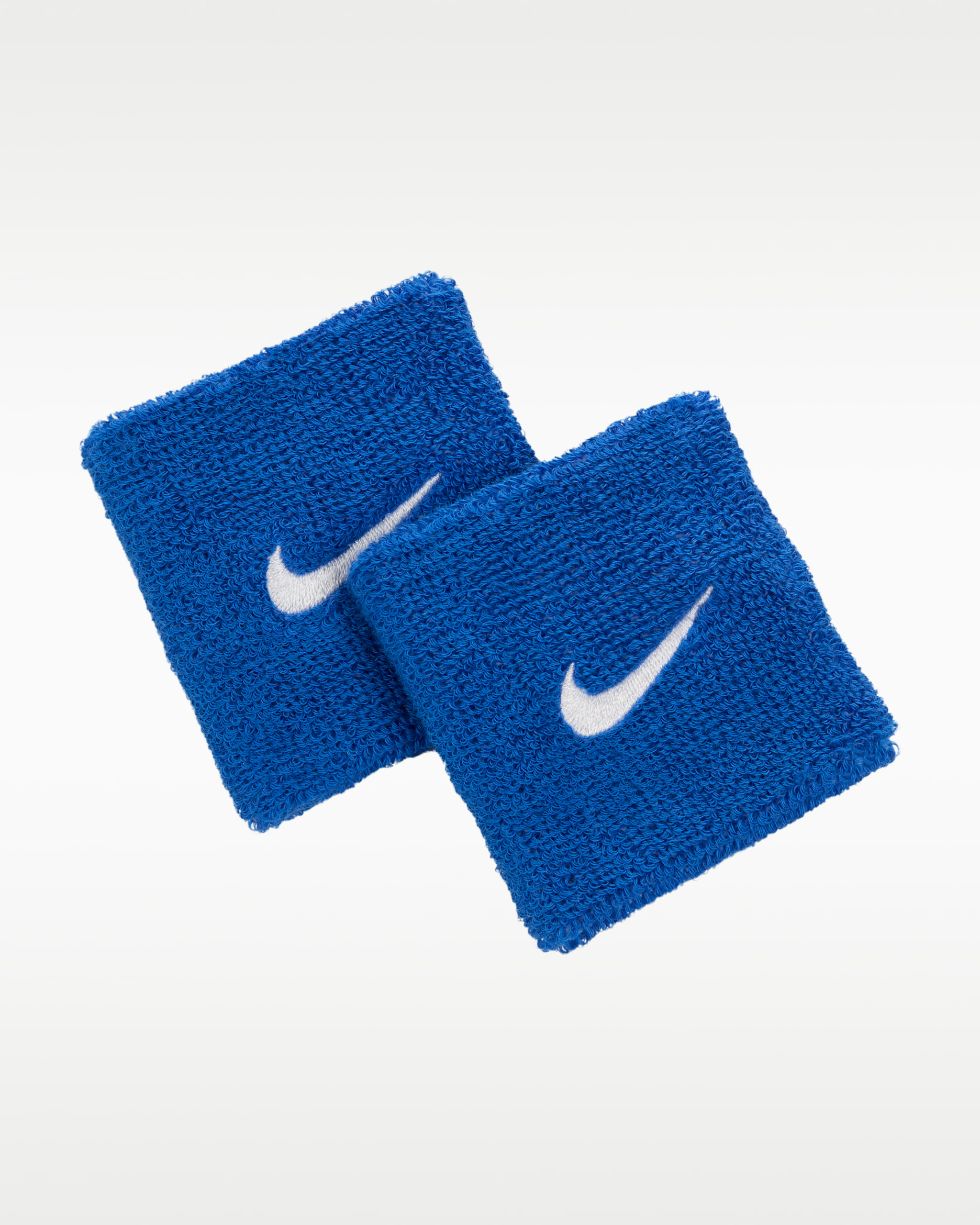 Muñequeras (paquete de 2) Nike Swoosh Classic - Royal juego/Blanco