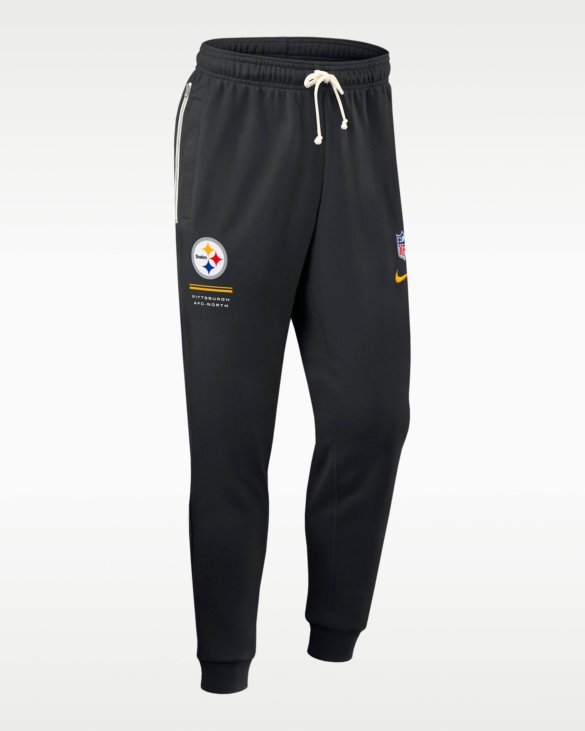 Pittsburgh Steelers Sideline Standard Issue Men's Nike Dri-FIT NFL Taper Pants - Black