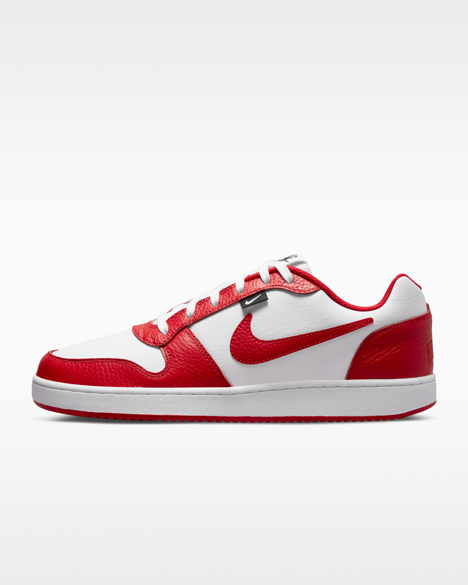 Nike Ebernon Low Premium Men's Shoes - White/Black/University Red
